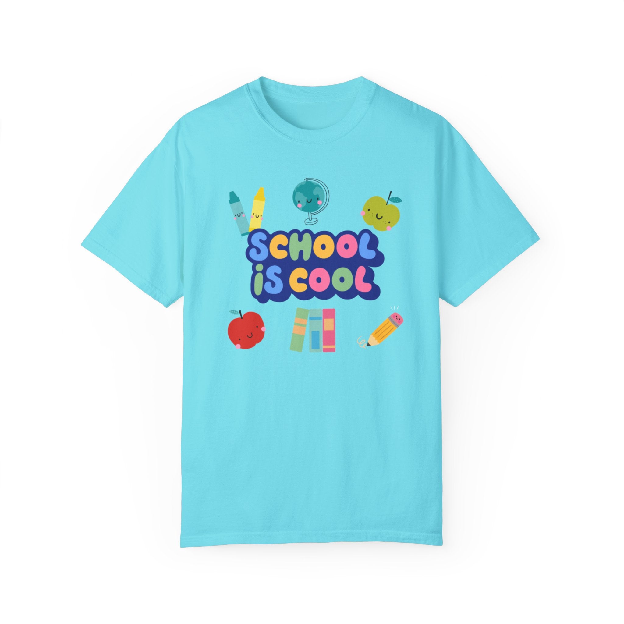 School Is Cool Unisex Garment-Dyed T-shirt