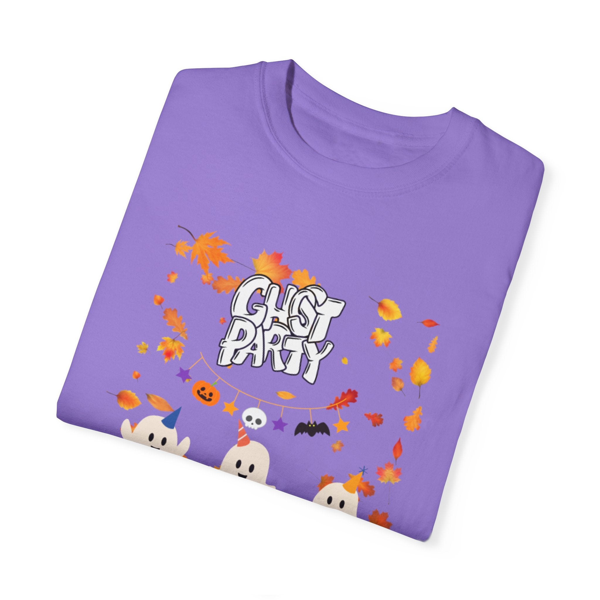 Ghost Party Unisex Garment-Dyed T-shirt