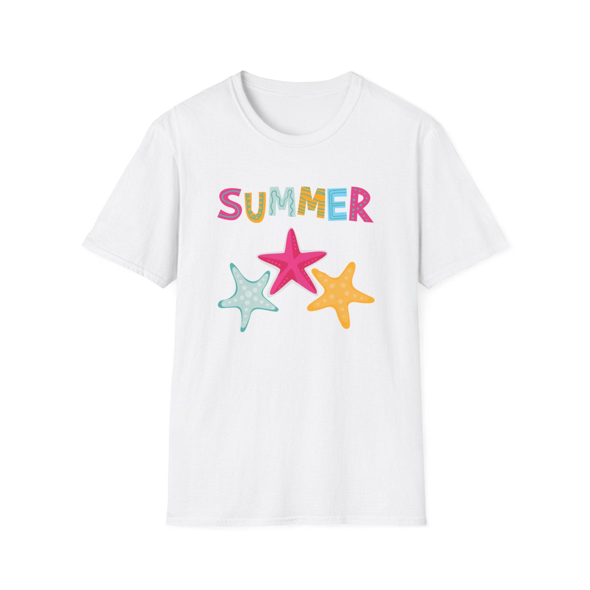 Summer Starfish Unisex Softstyle T-Shirt