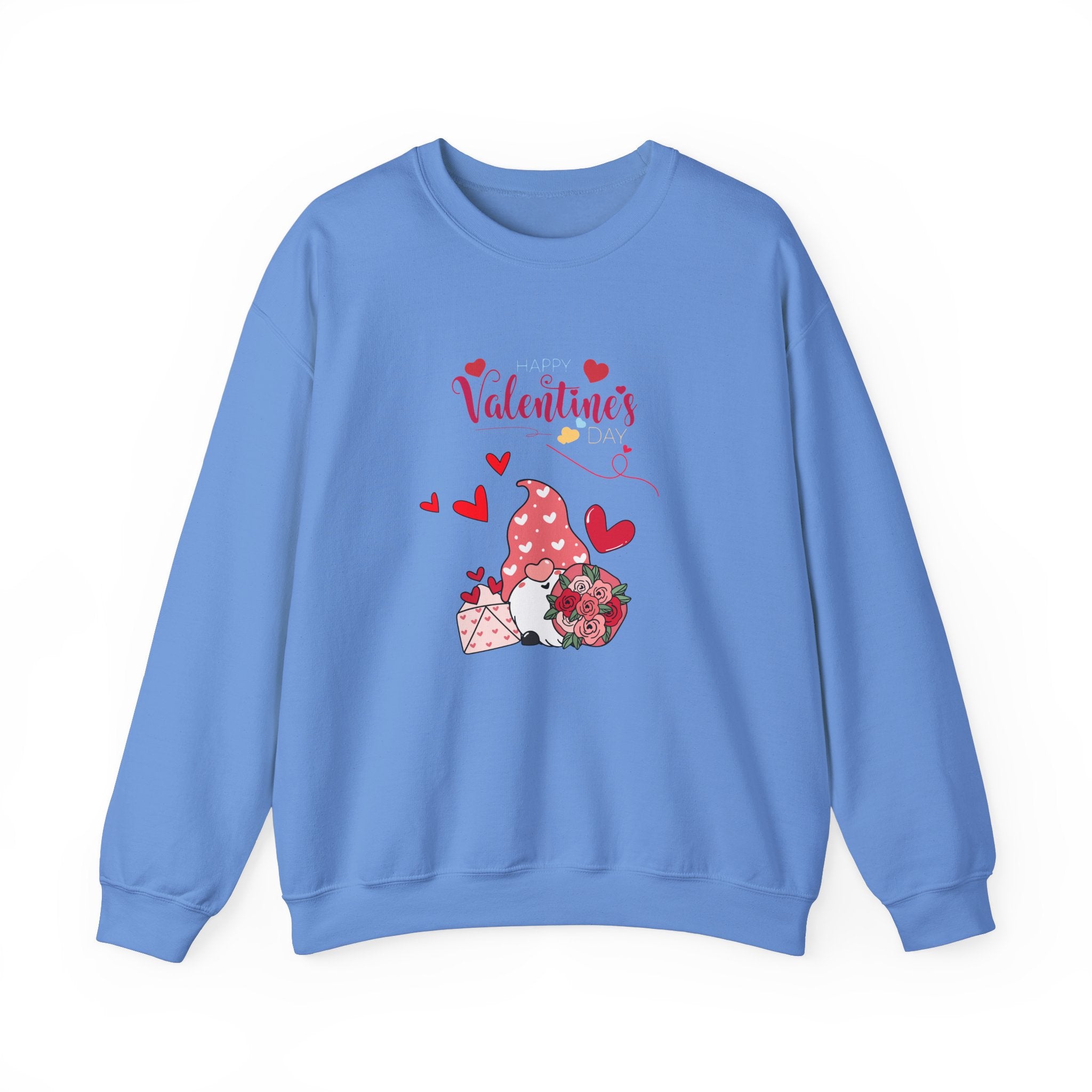 Gnome Valentine's Day Unisex Heavy Blend™ Crewneck Sweatshirt