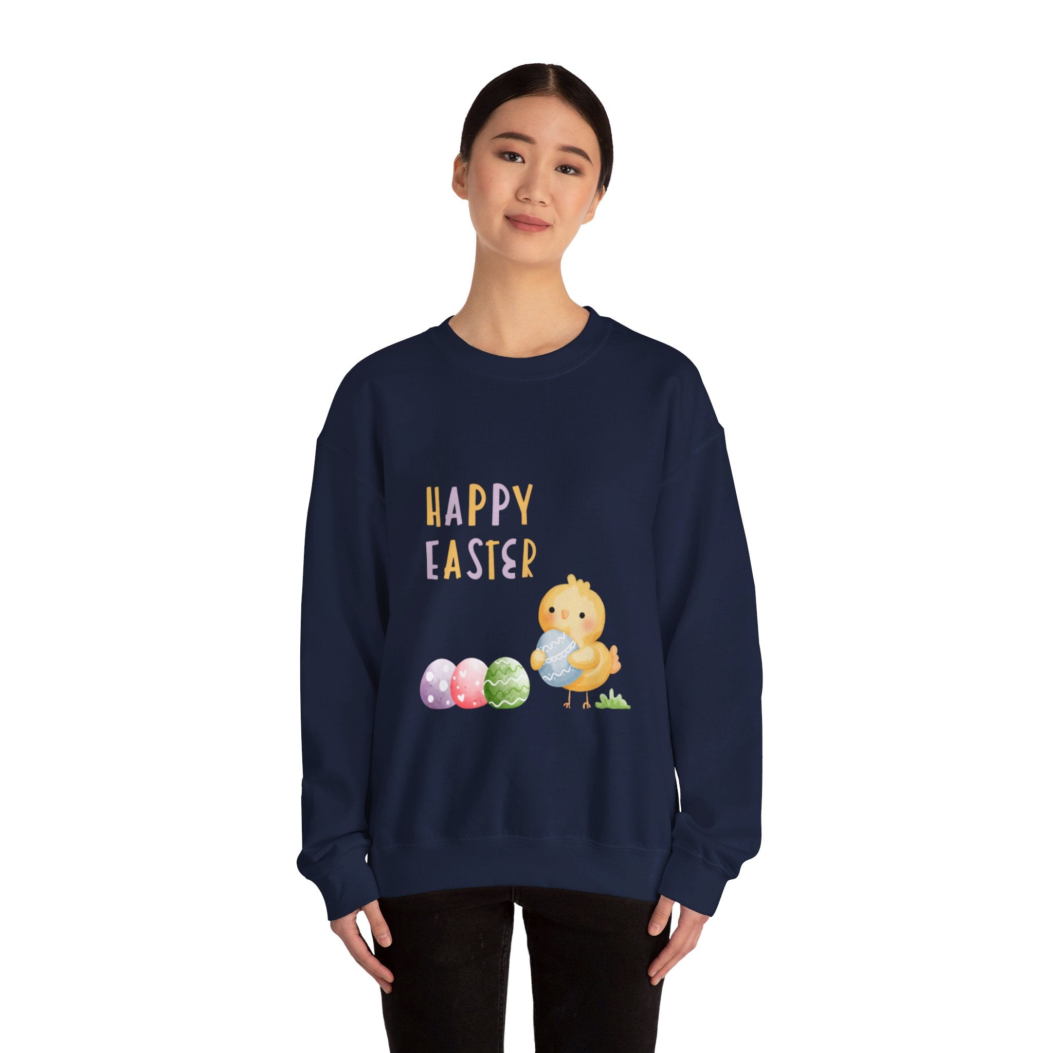 Wishing You A Happy Easter Unisex Heavy Blend™ Crewneck Sweatshirt