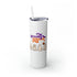 Spooky Season Skinny Tumbler with Straw, 20oz