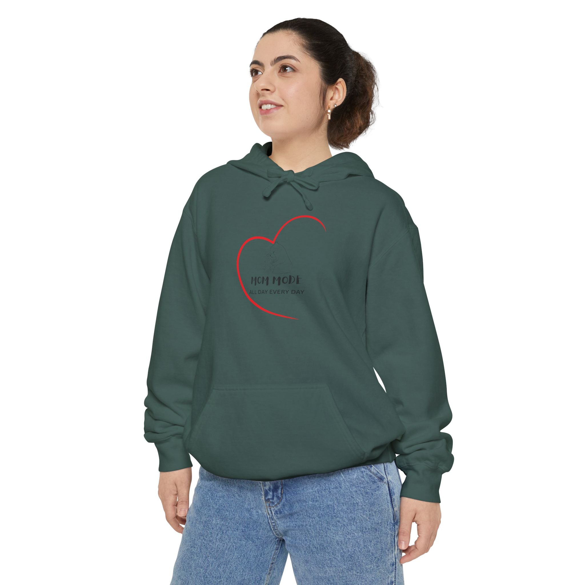 Mom Mode Unisex Garment-Dyed Hoodie