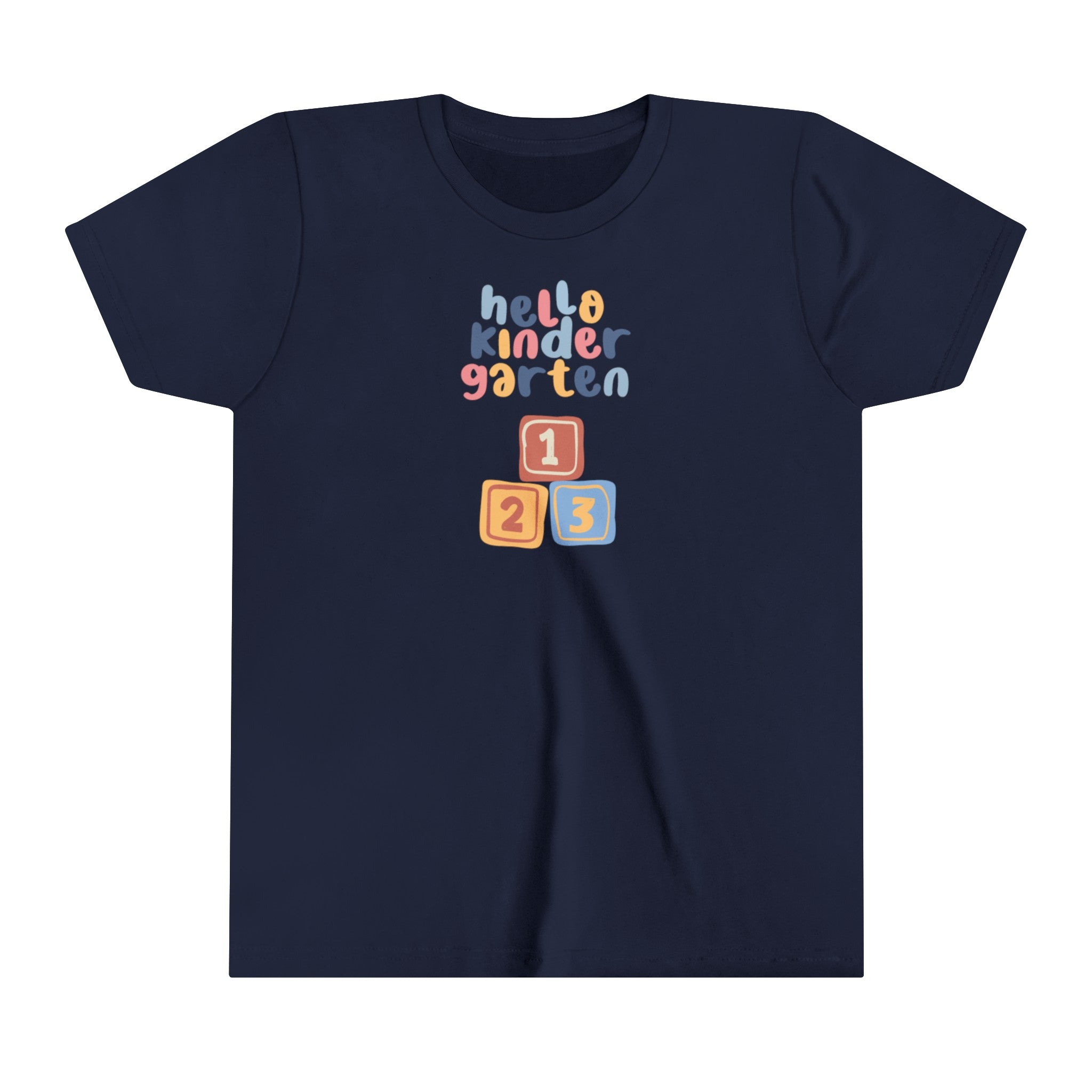 Hello Kindergarten Youth Short Sleeve Tee