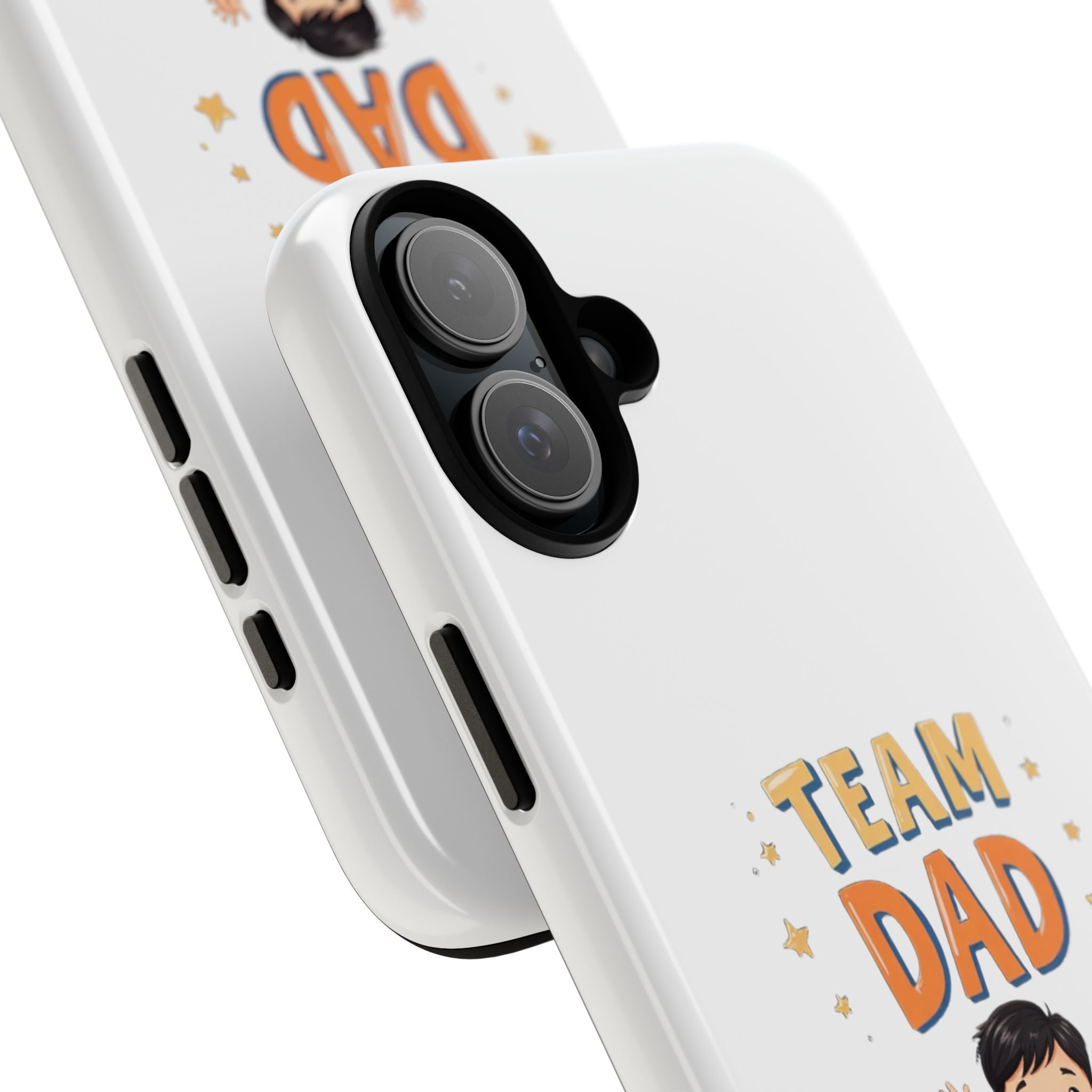 Team Dad Phone Case, Fun Gift for Fathers, Durable Phone Protector, Cute Dad Team Merchandise, Father's Day Special