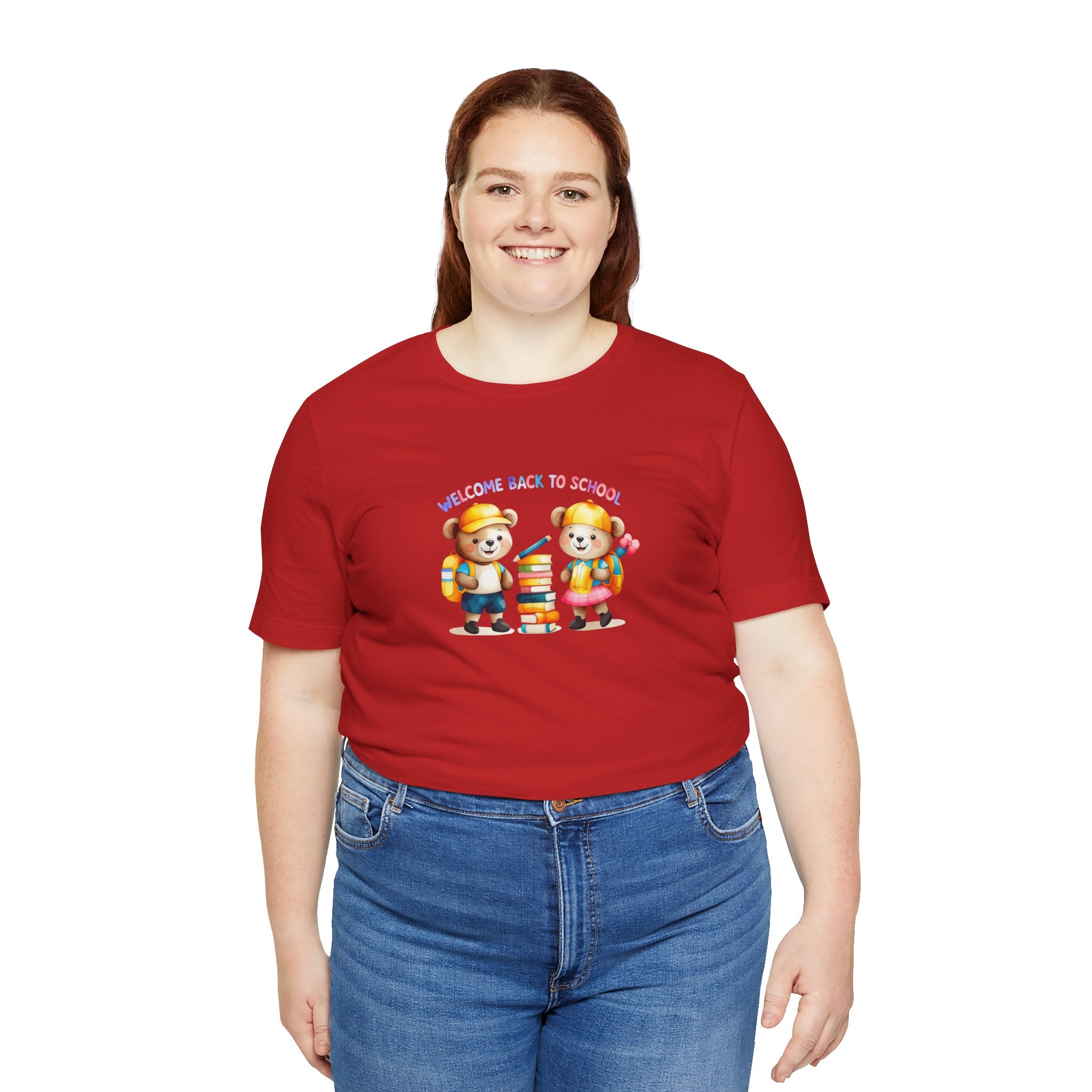 Welcome Back to School Fun Unisex Jersey Short Sleeve Tee