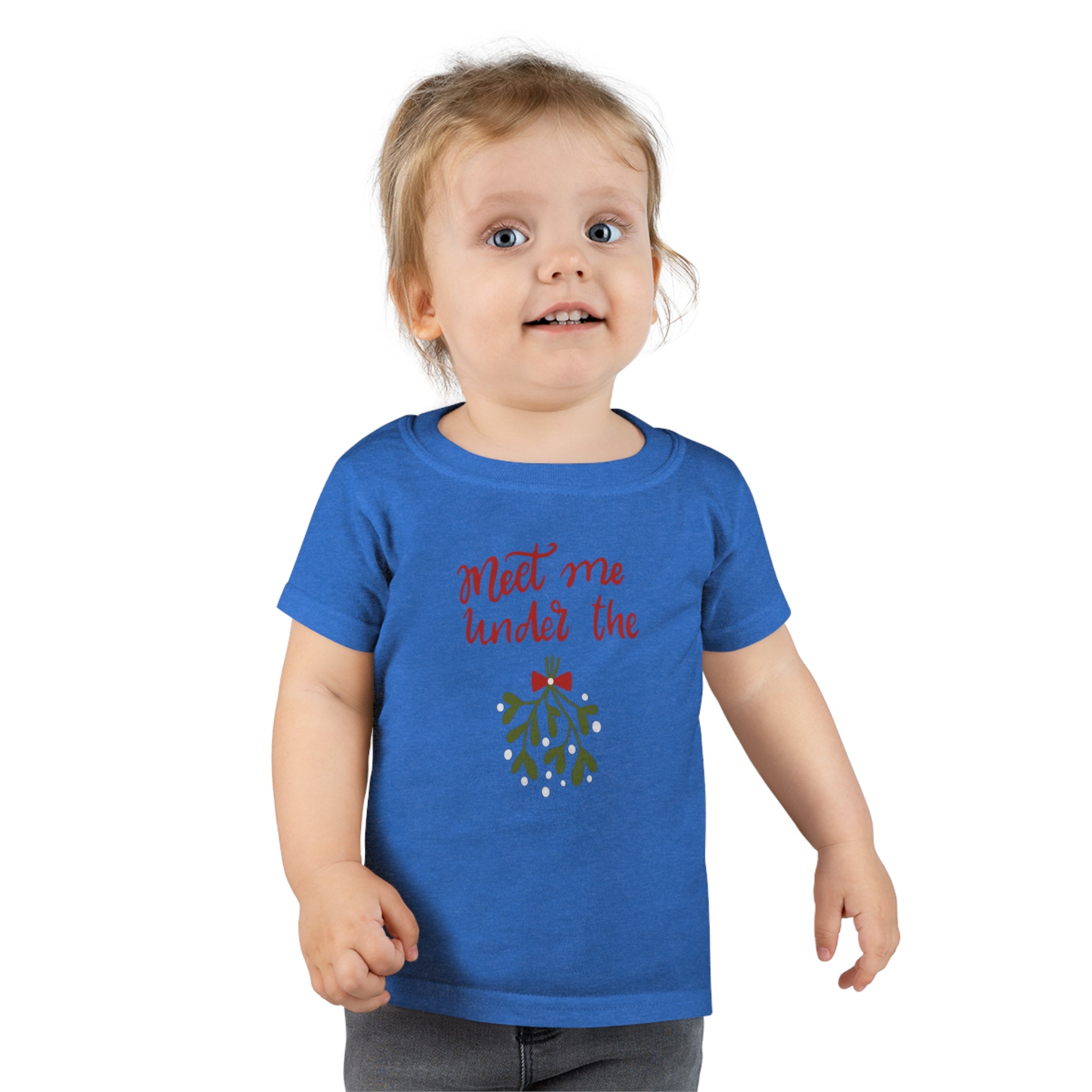 Meet Me Under The Mistletoe Toddler T-shirt