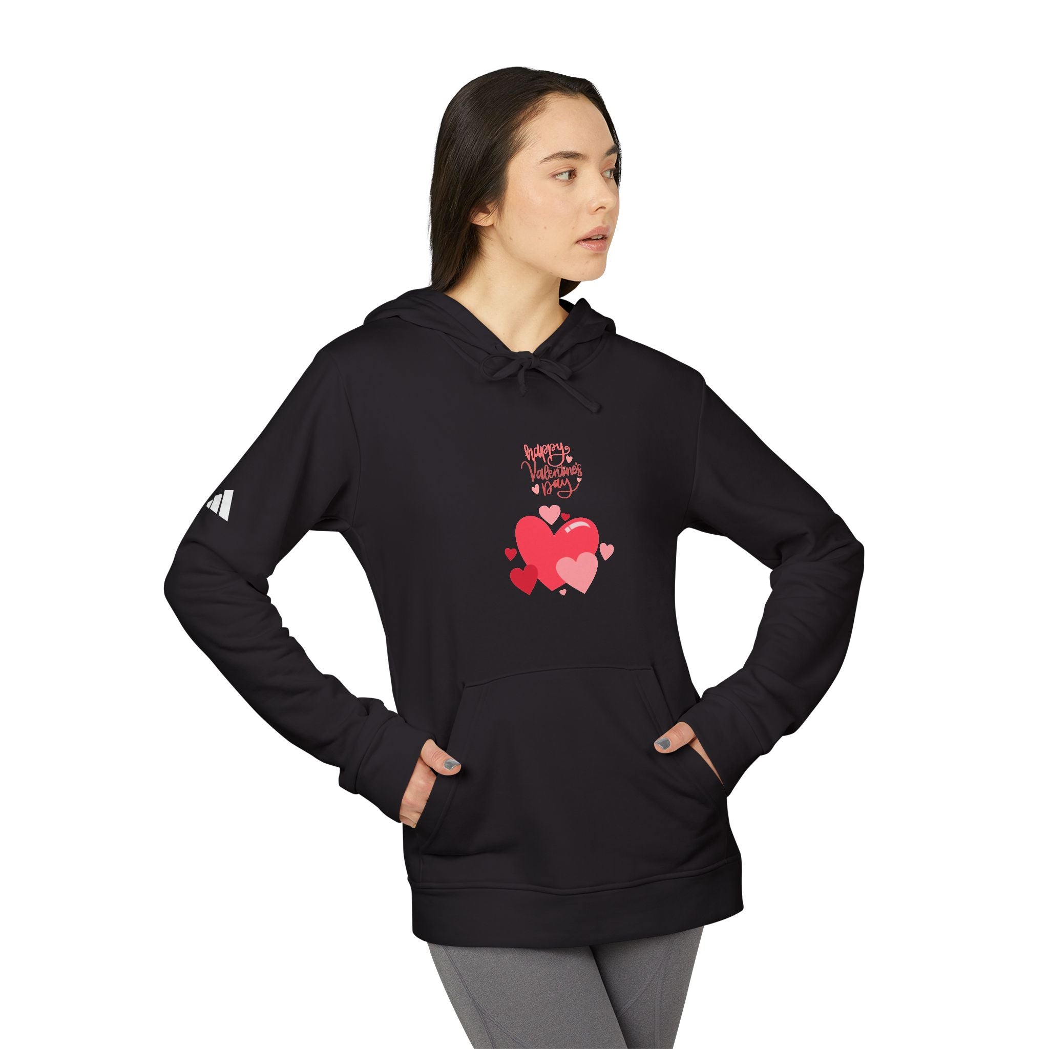 Be My Sweetheart Adidas Unisex Fleece Hoodie