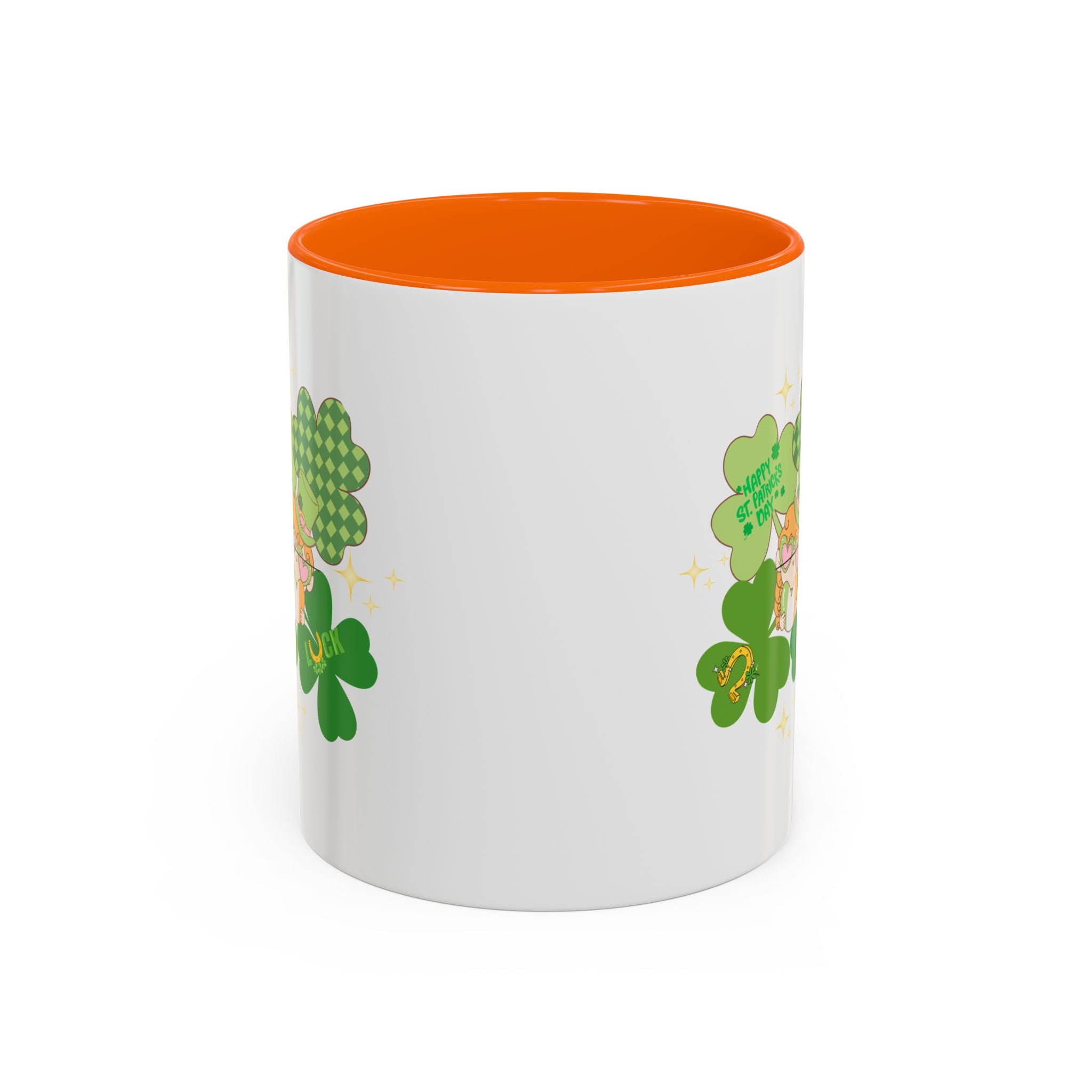 Retro St. Paddy's Day Accent Coffee Mug - 11oz & 15oz