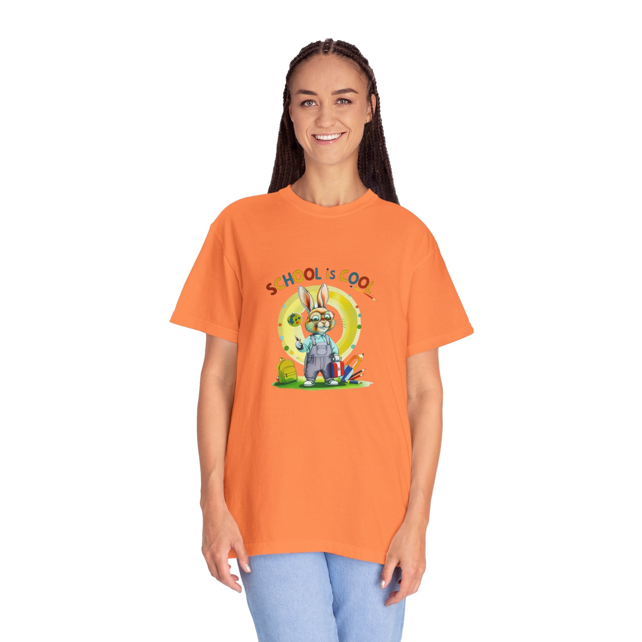 School is Cool Unisex Garment-Dyed Tee