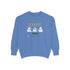 Frosty Party Unisex Garment-Dyed Sweatshirt