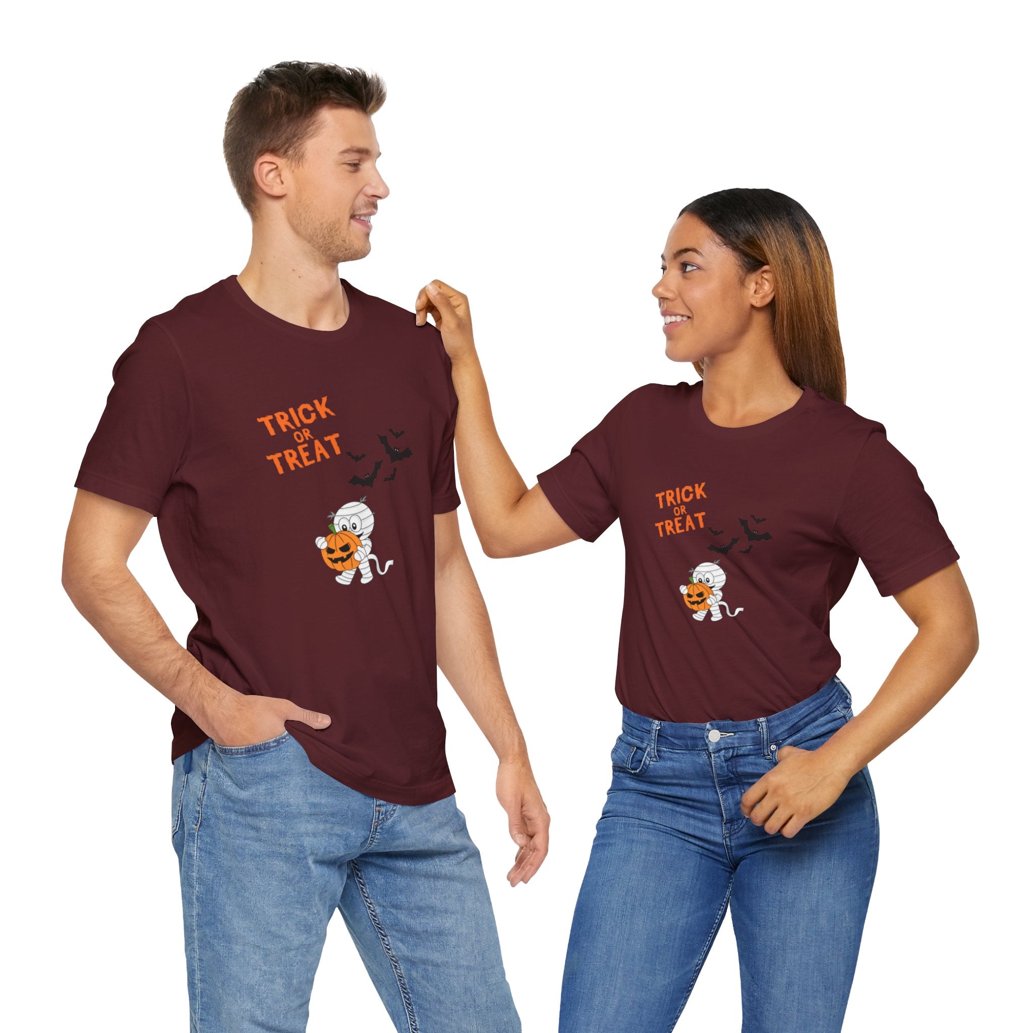 Merry Halloween Unisex Jersey Short Sleeve Tee