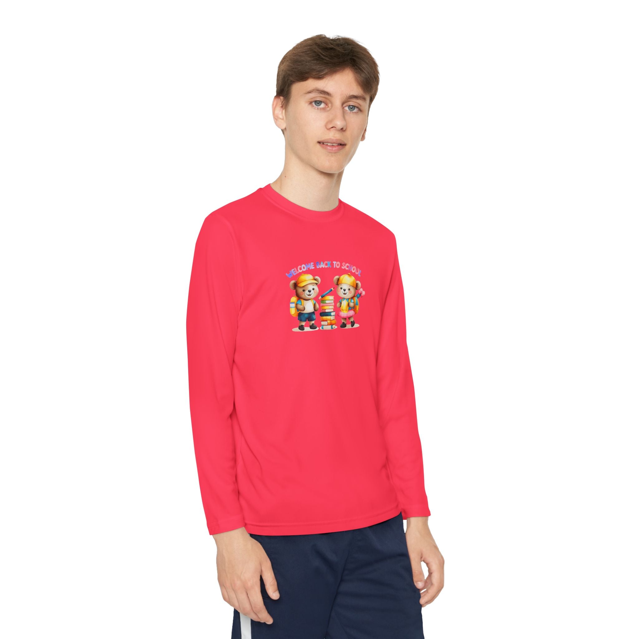 Welcome Back to School Youth Long Sleeve Competitor Tee
