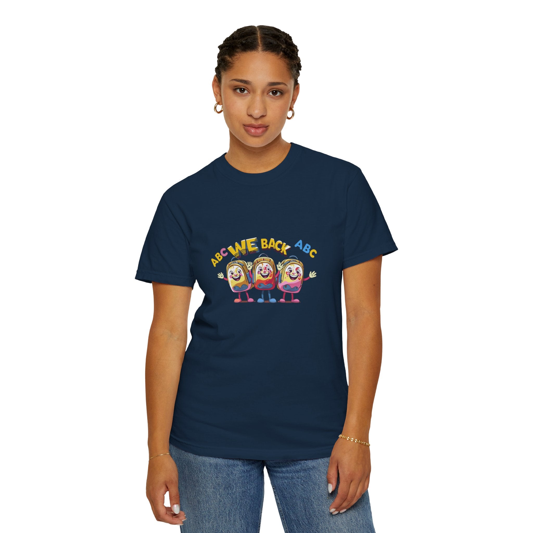 We Back Unisex Garment-Dyed T-shirt
