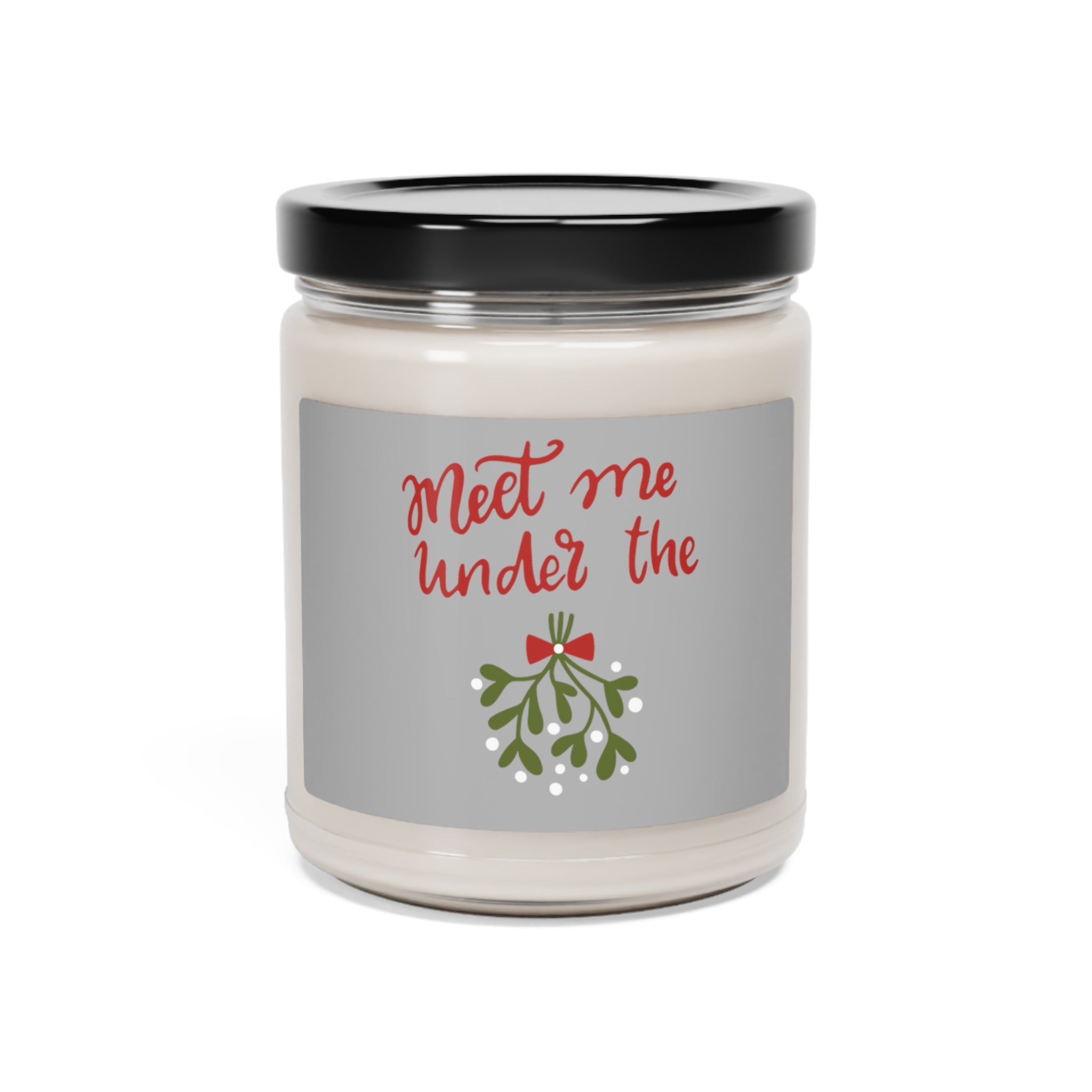 Meet Me Under The Mistletoe Scented Soy Candle, 9oz