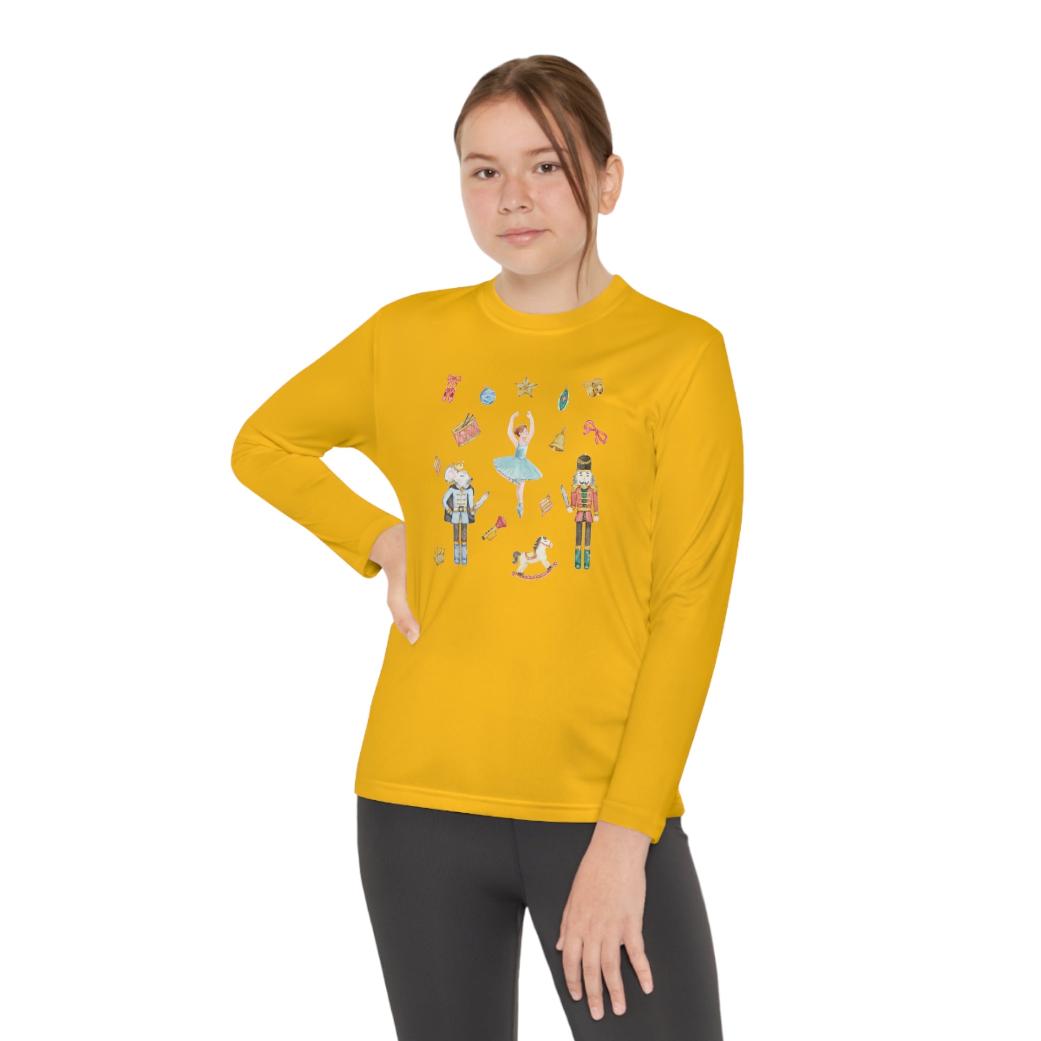 Nutcracker Youth Long Sleeve Competitor Tee