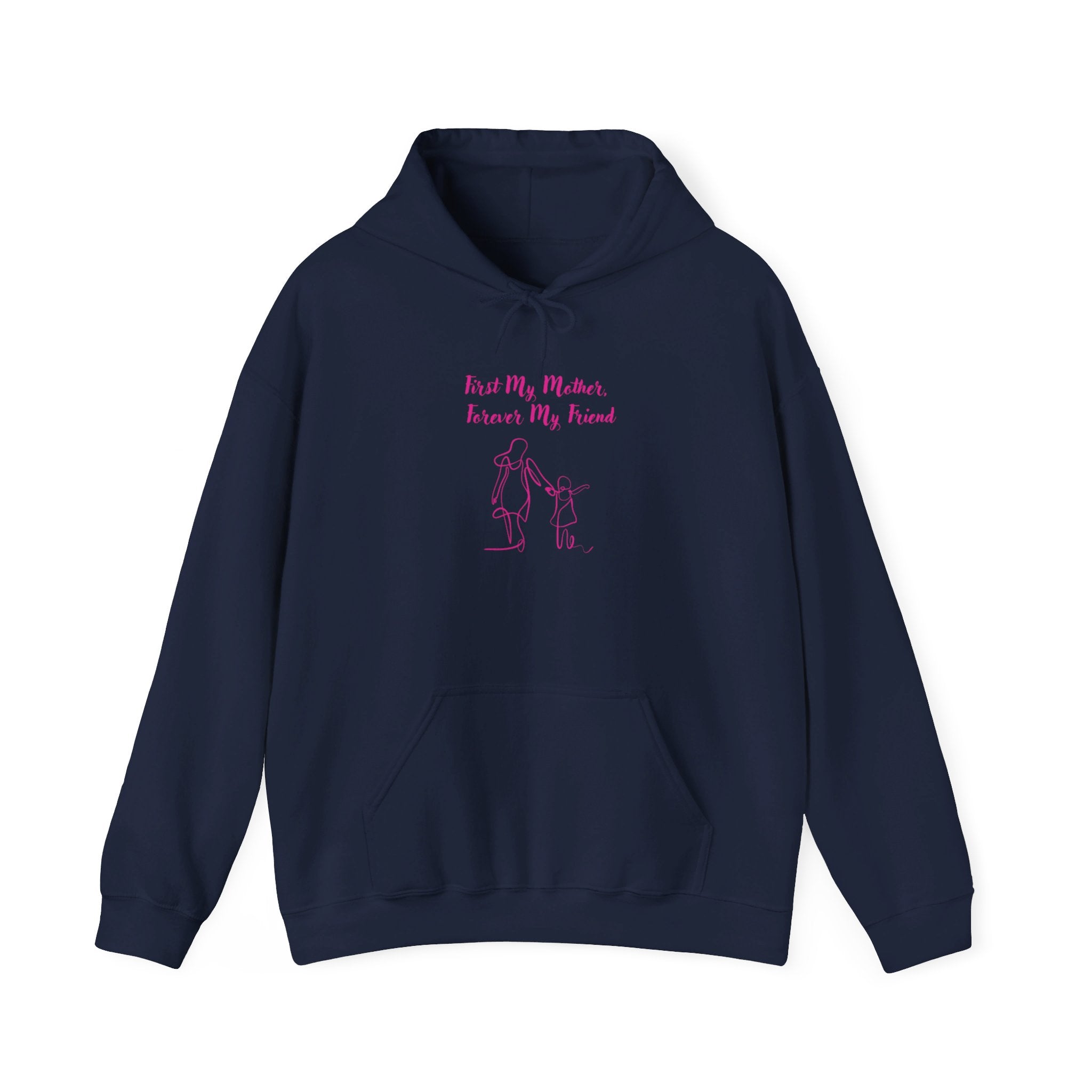 First My Mother Forever My Friend Unisex Heavy Blend™ Hooded Sweatshirt