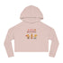 Autumn Season Women’s Cropped Hooded Sweatshirt