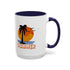 Summer Sunset Accent Coffee Mug (11, 15oz)