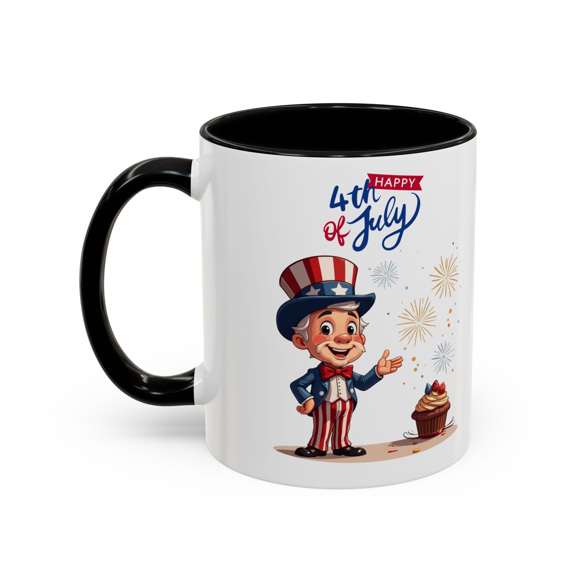 Uncle Sam Happy 4th of July Coffee Mug