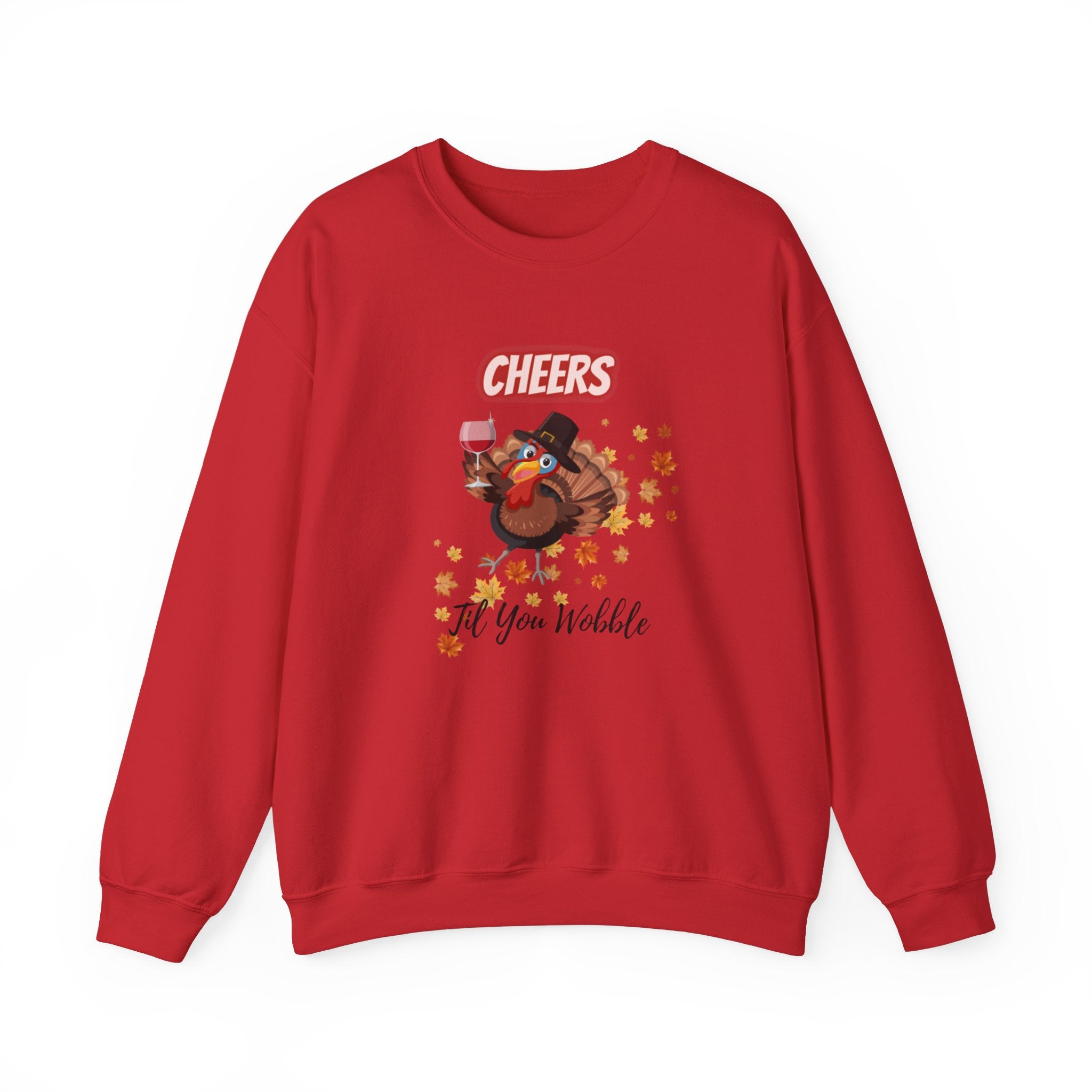 Cheers Til You Wobble Unisex Heavy Blend™ Crewneck Sweatshirt