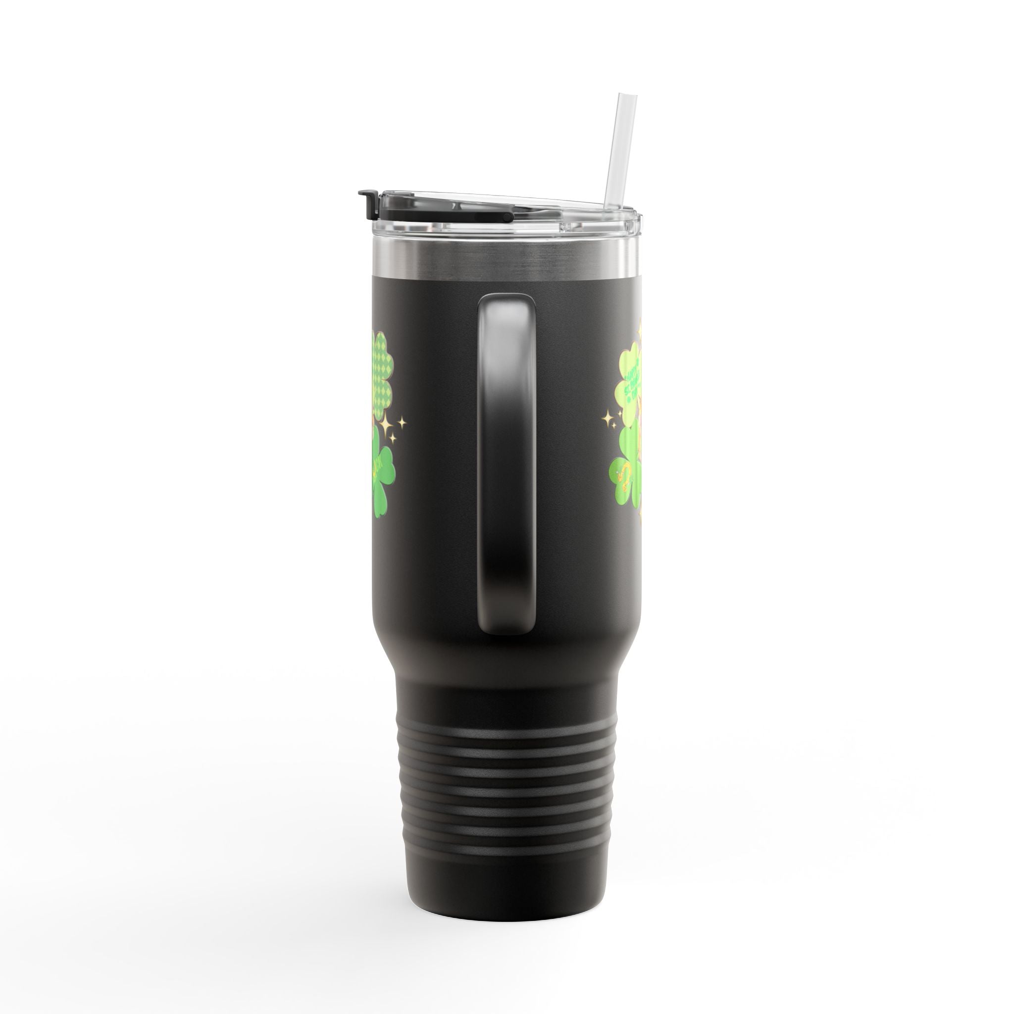 Retro St. Paddy's Day Insulated Travel Mug