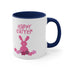 Happy Bunny Day Accent Coffee Mug, 11oz