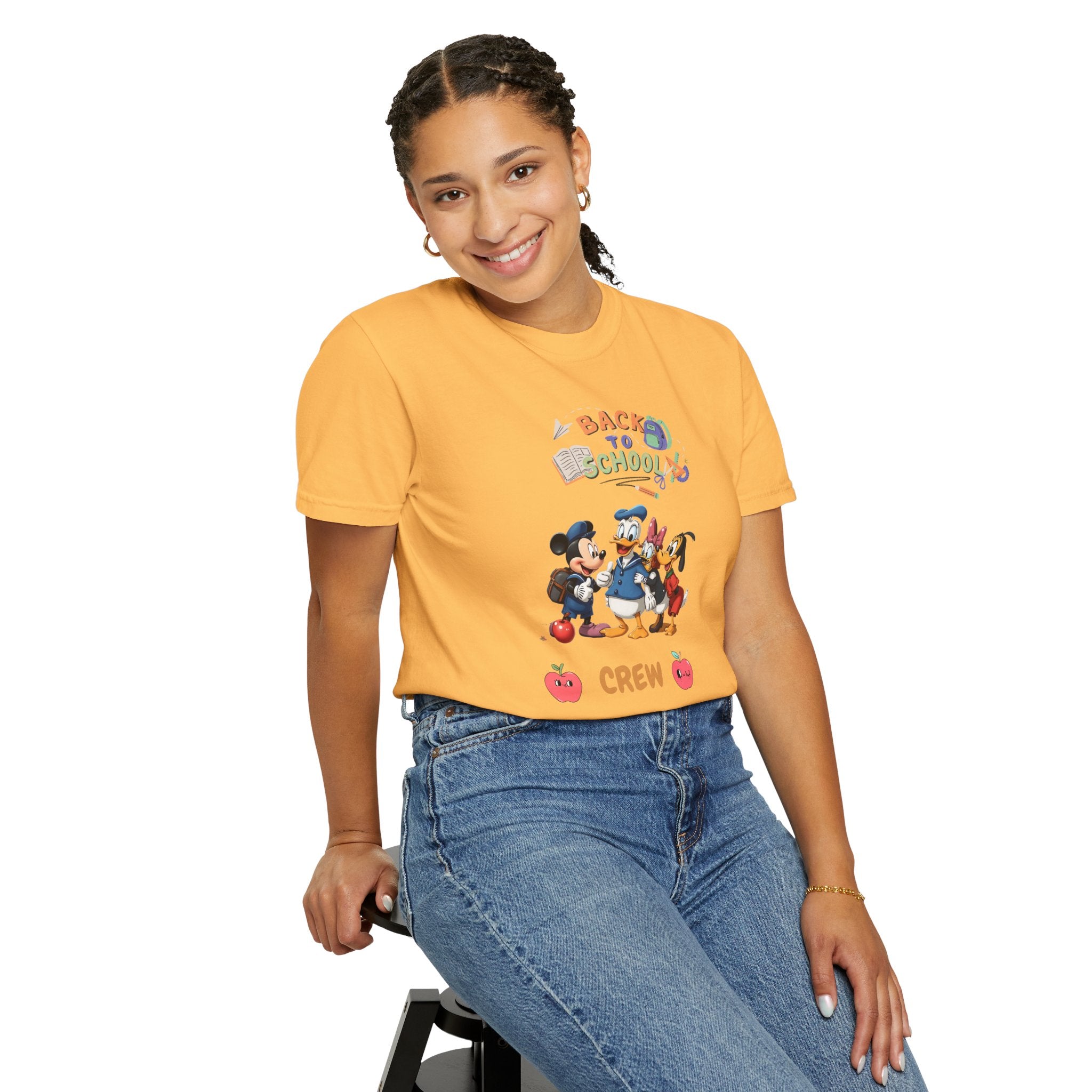 Back to School Crew Unisex Dyed T-Shirt