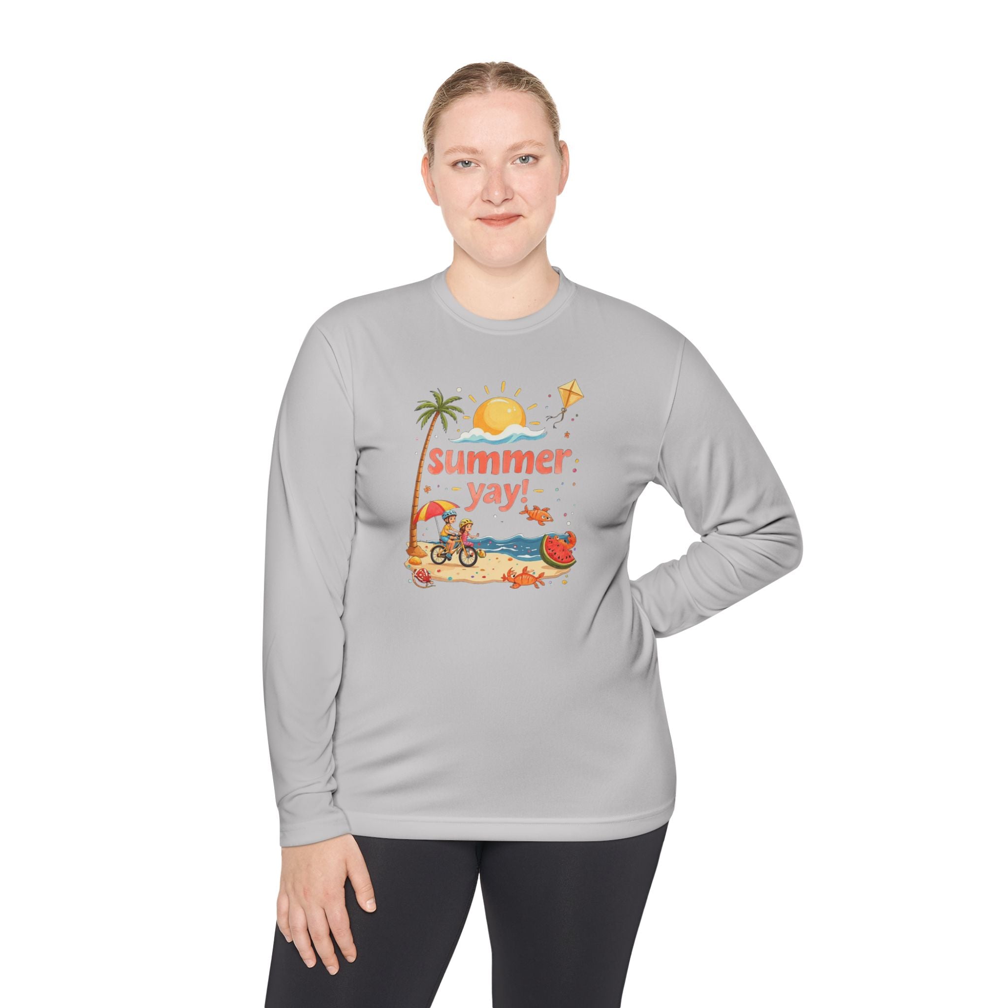 Summer Yay! Unisex Long Sleeve Tee
