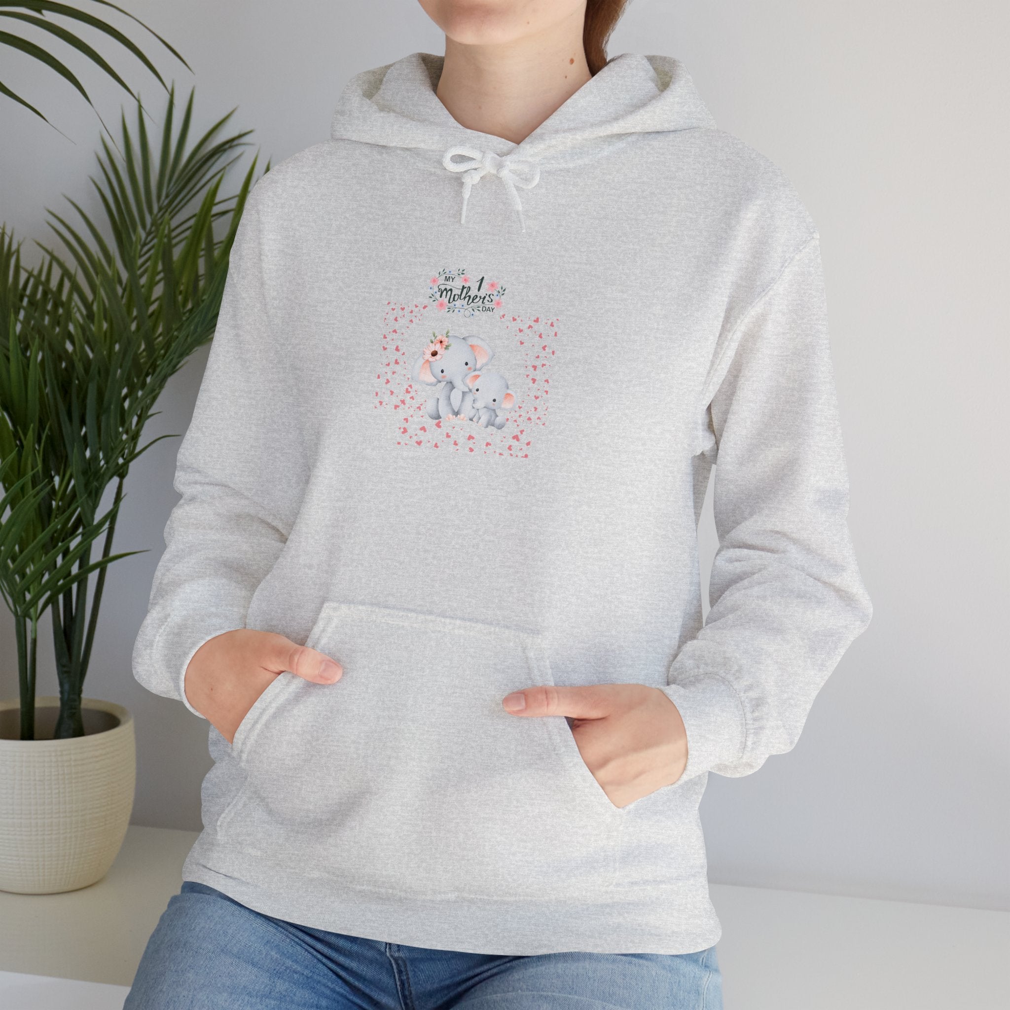 My 1st Mother's Day Unisex Hooded Sweatshirt