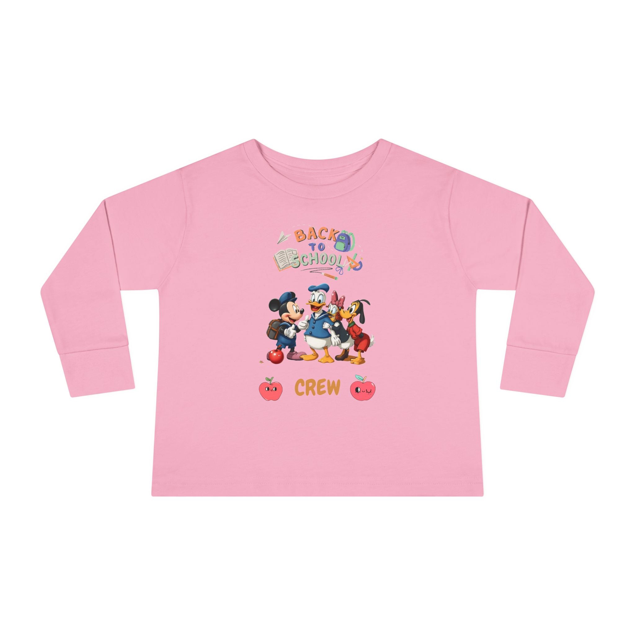Back to School Crew Toddler Long Sleeve Tee