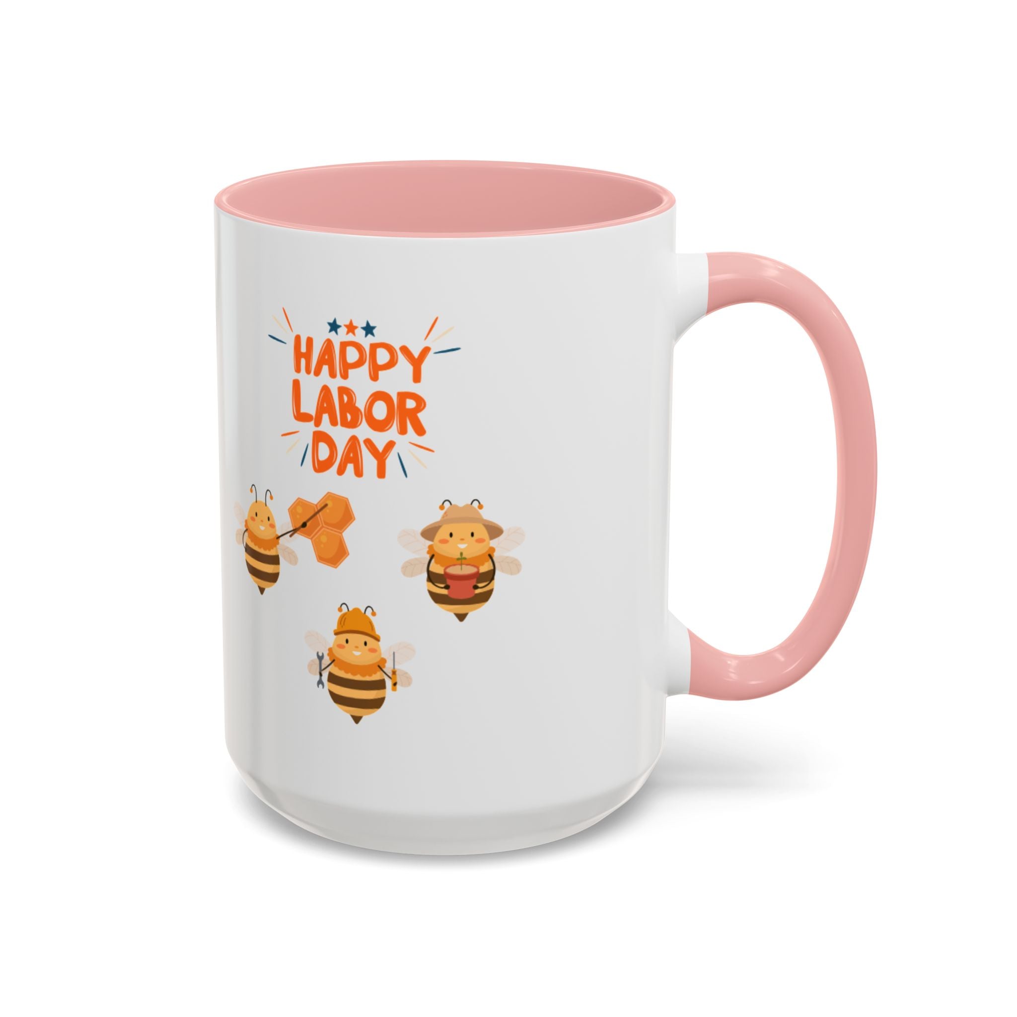 Bee Labor Day Accent Coffee Mug (11, 15oz)