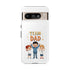 Team Dad Phone Case, Fun Gift for Fathers, Durable Phone Protector, Cute Dad Team Merchandise, Father's Day Special