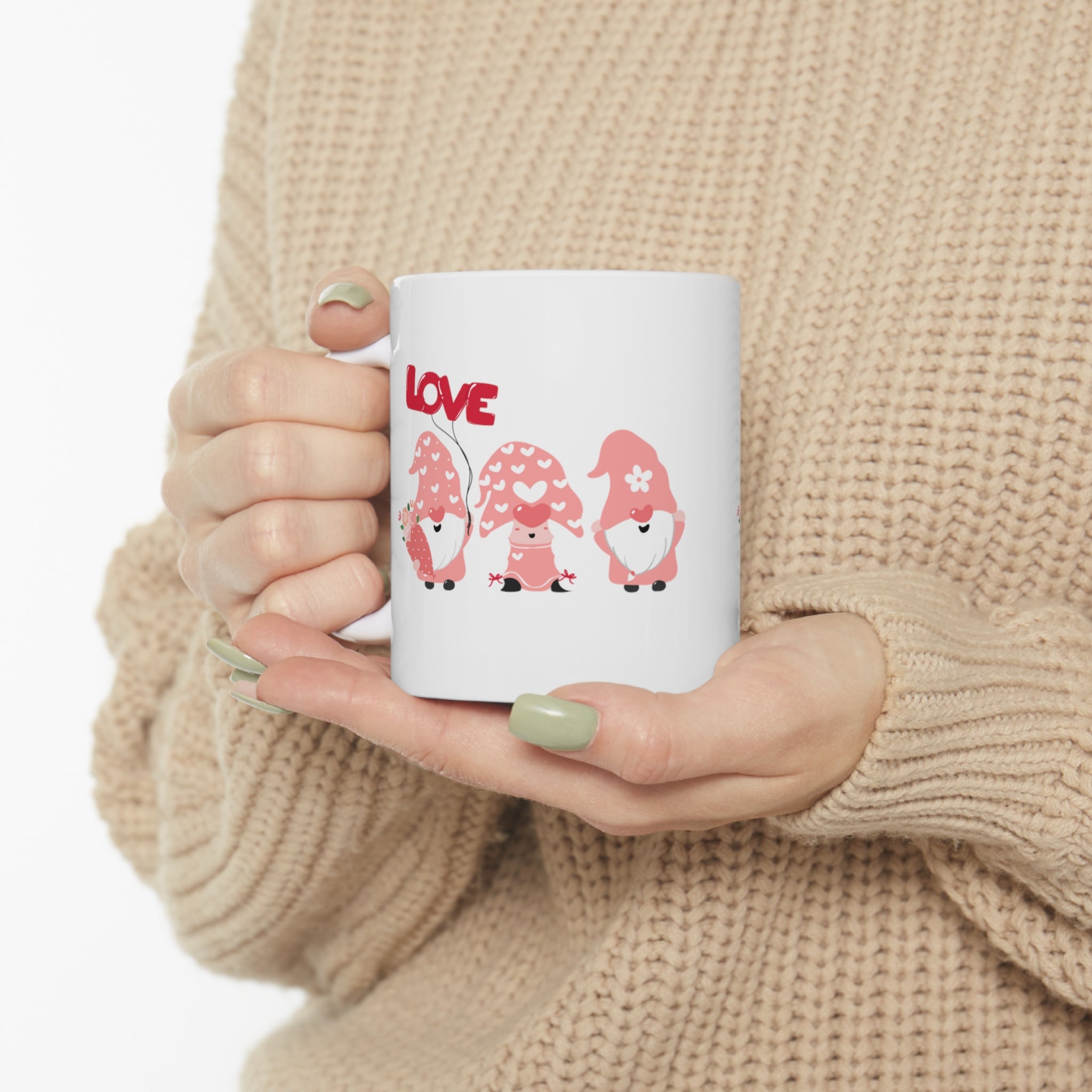 Love Gnome Day Ceramic Mug 11oz