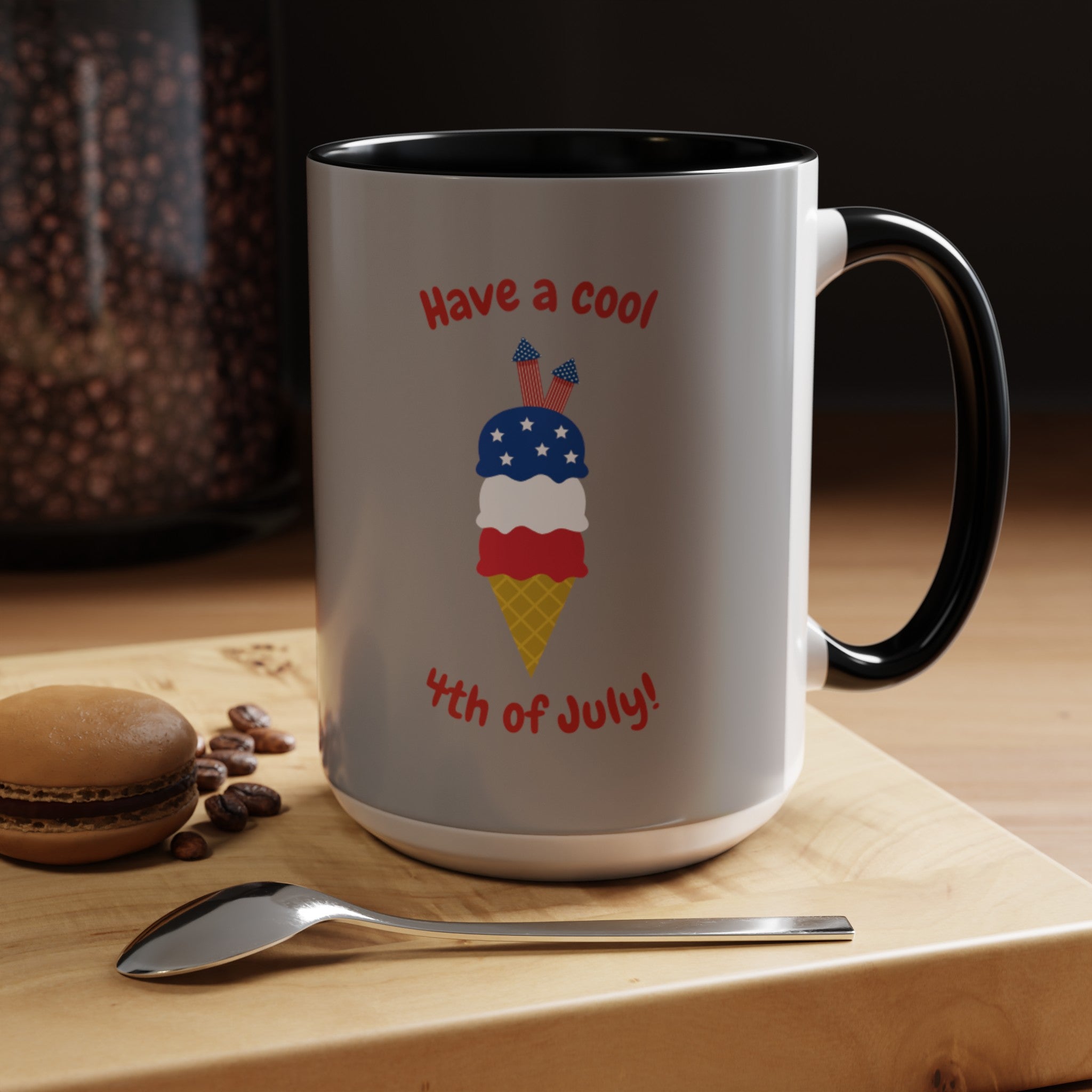 Have A Cool 4th Of July Accent Coffee Mug (11, 15oz)