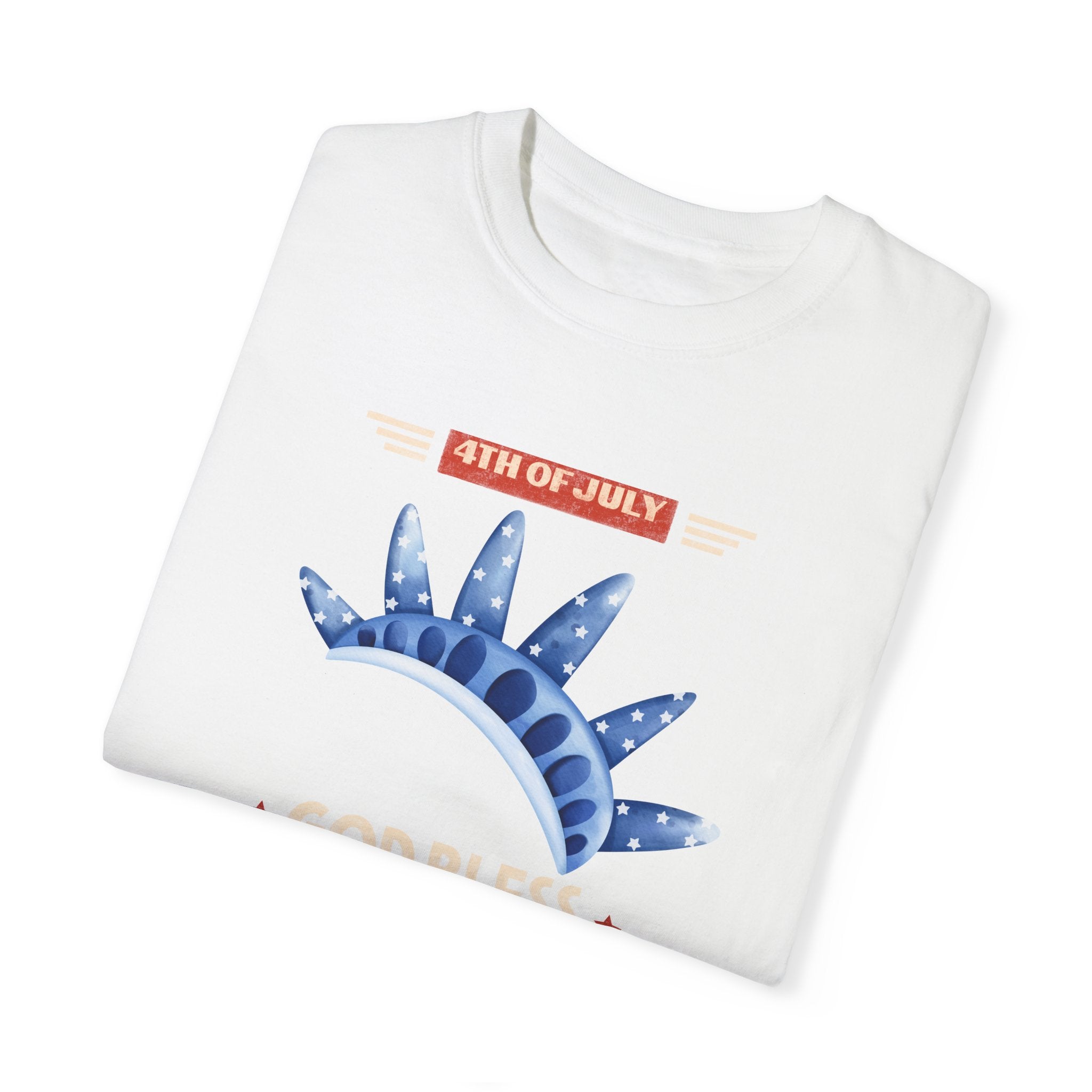 God Bless America Unisex Garment-Dyed T-shirt