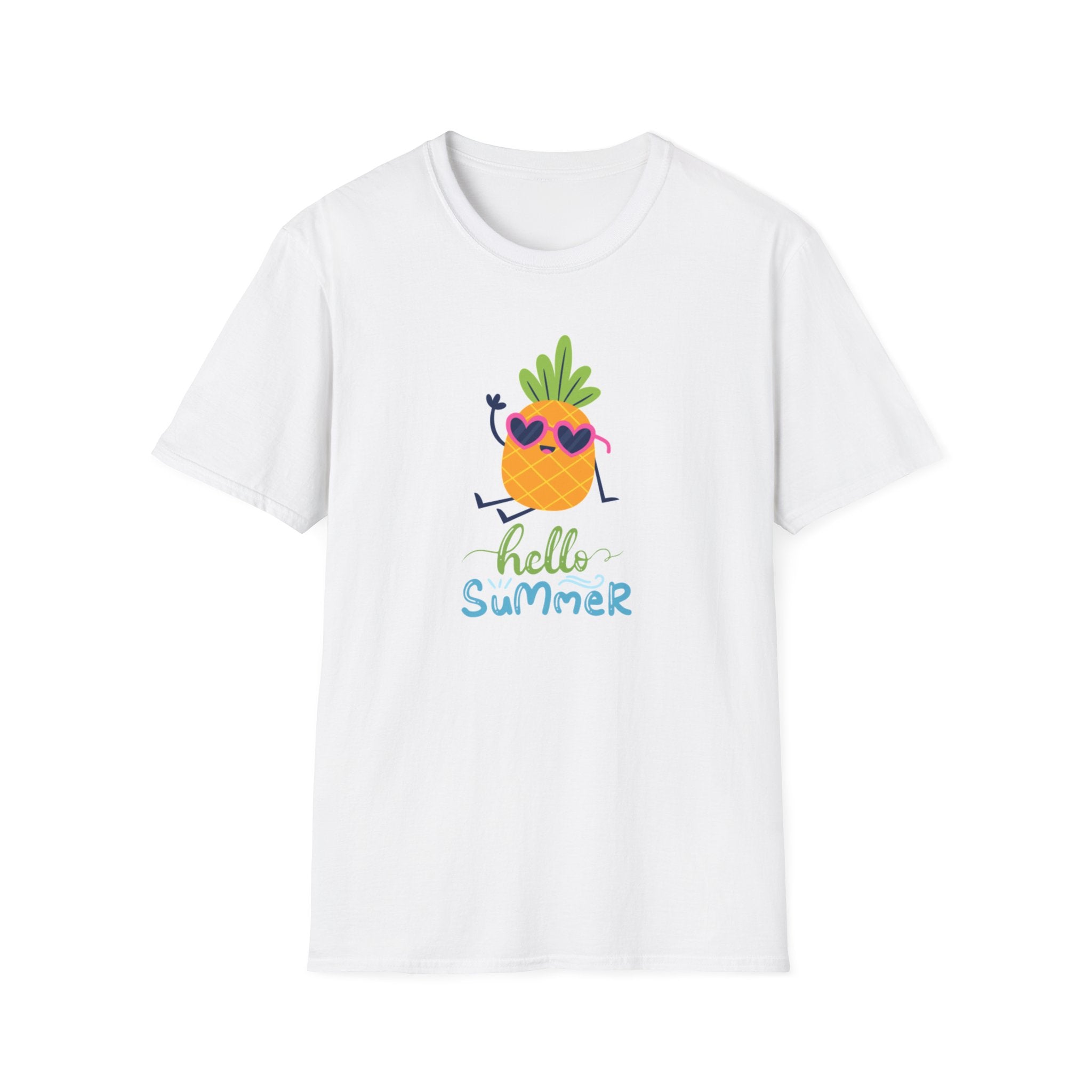 Hello Summer Fun Unisex Softstyle T-Shirt