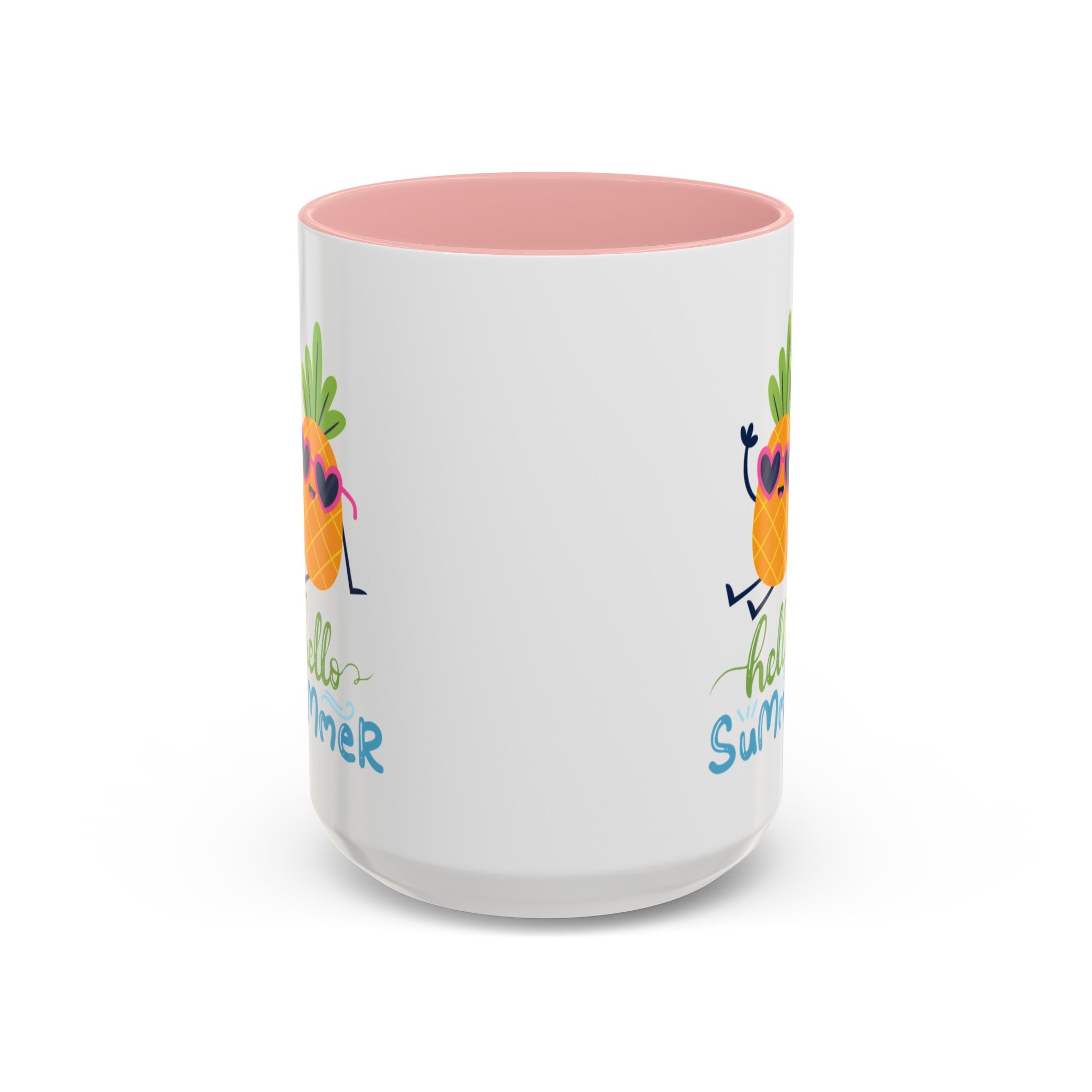 Hello Summer Fun Accent Coffee Mug (11, 15oz)