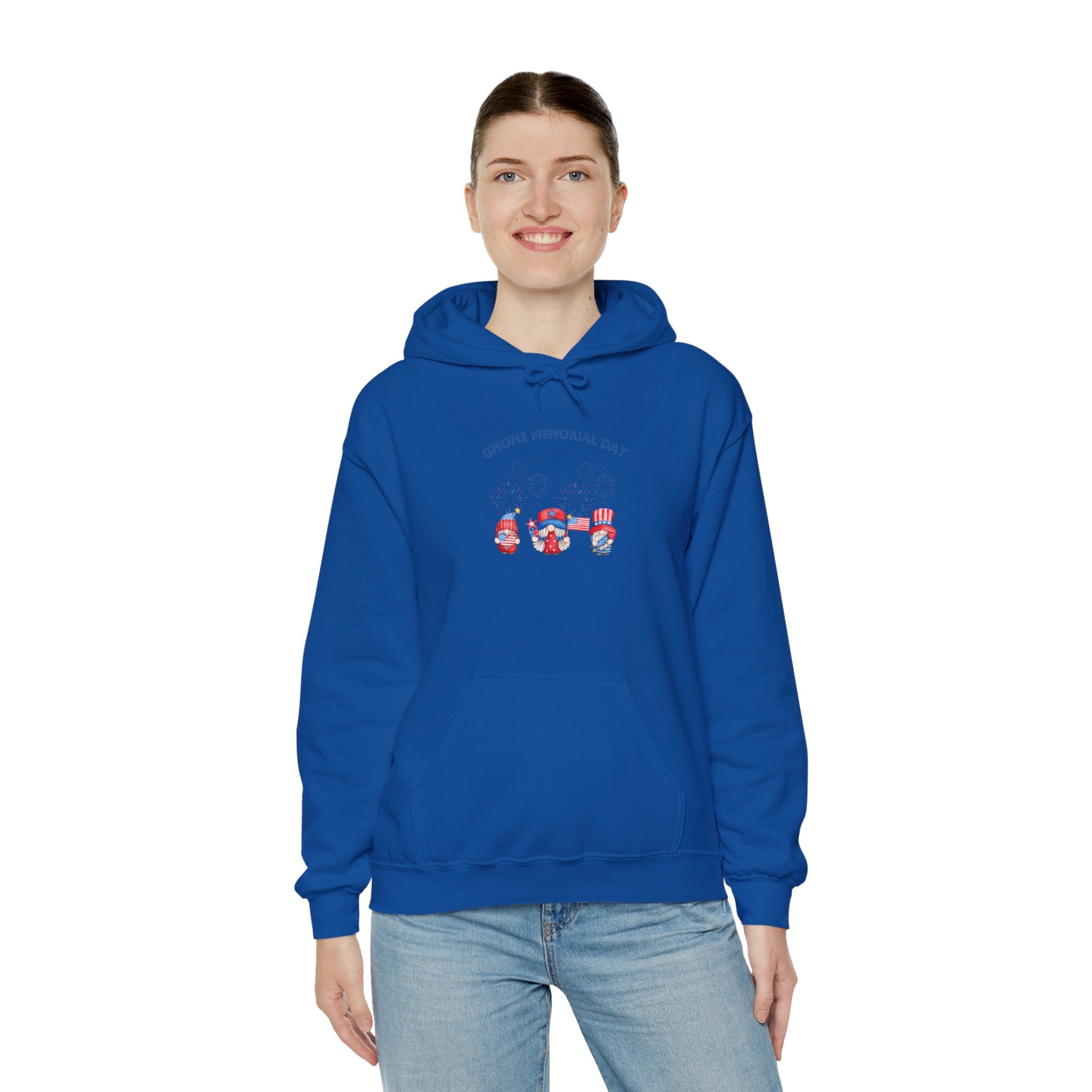 Gnome Memorial Day Hooded Sweatshirt