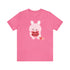 V-Day BunnyUnisex Jersey Short Sleeve Tee