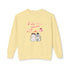 Meow Valentine's Day Unisex Lightweight Crewneck Sweatshirt