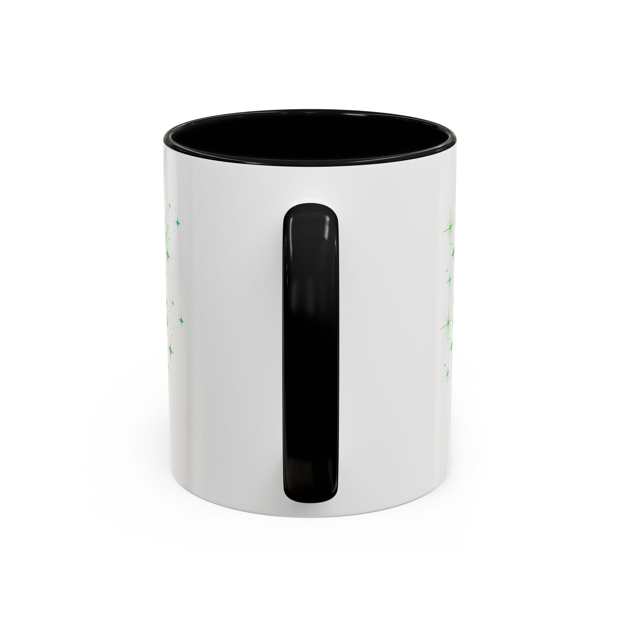 Kiss Me I'm Irish Cat  Accent Mug