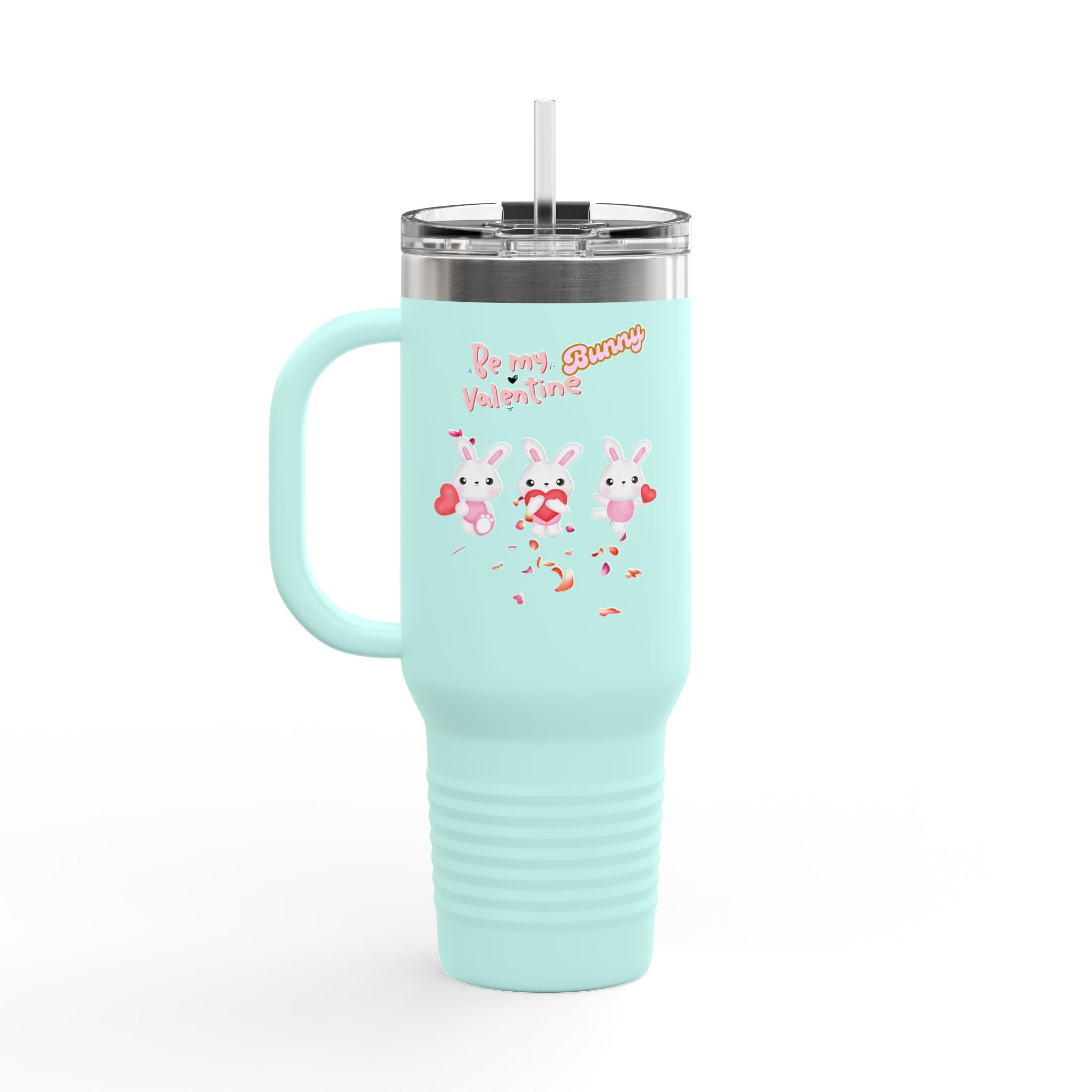 My Bunny Valentine Insulated Travel Mug, 40oz