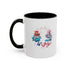 Splash 4th Of July Accent Coffee Mug (11, 15oz)