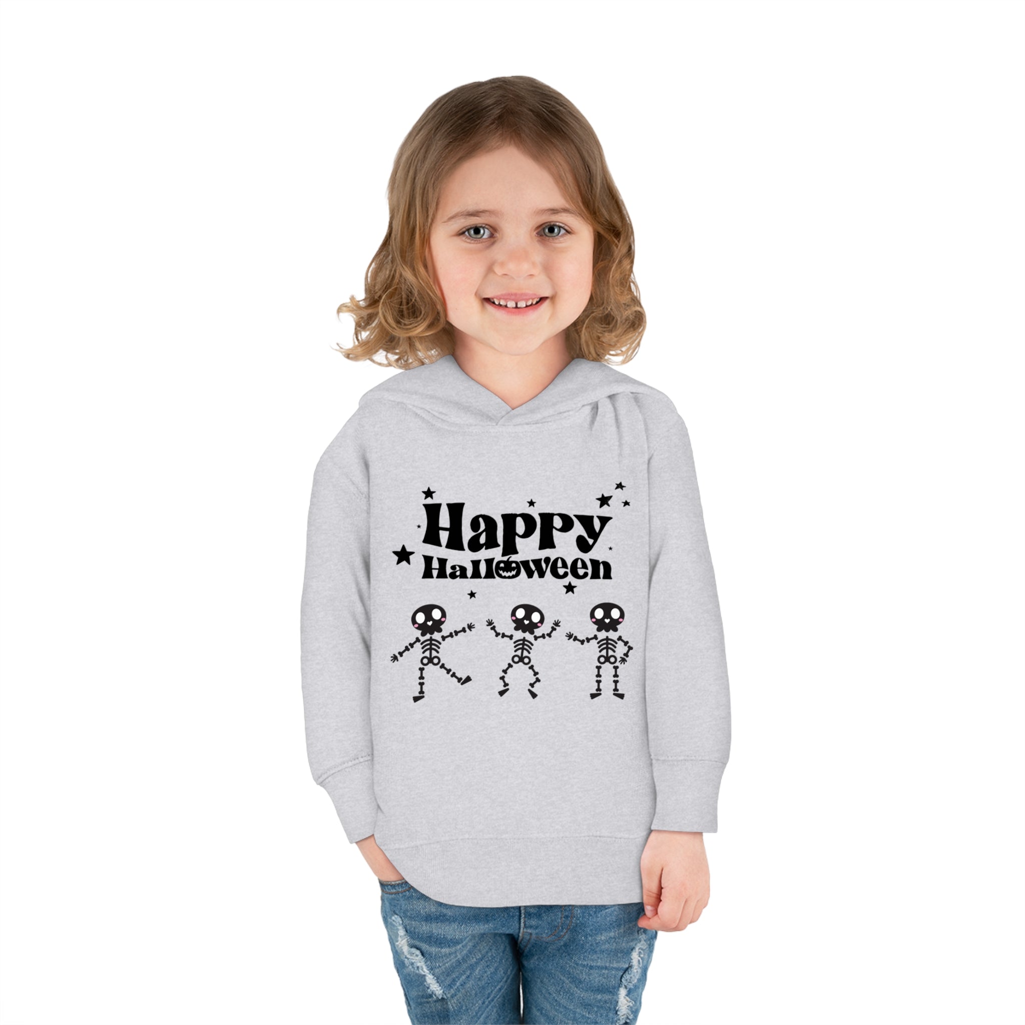 Happy Halloween Crew Toddler Pullover Fleece Hoodie