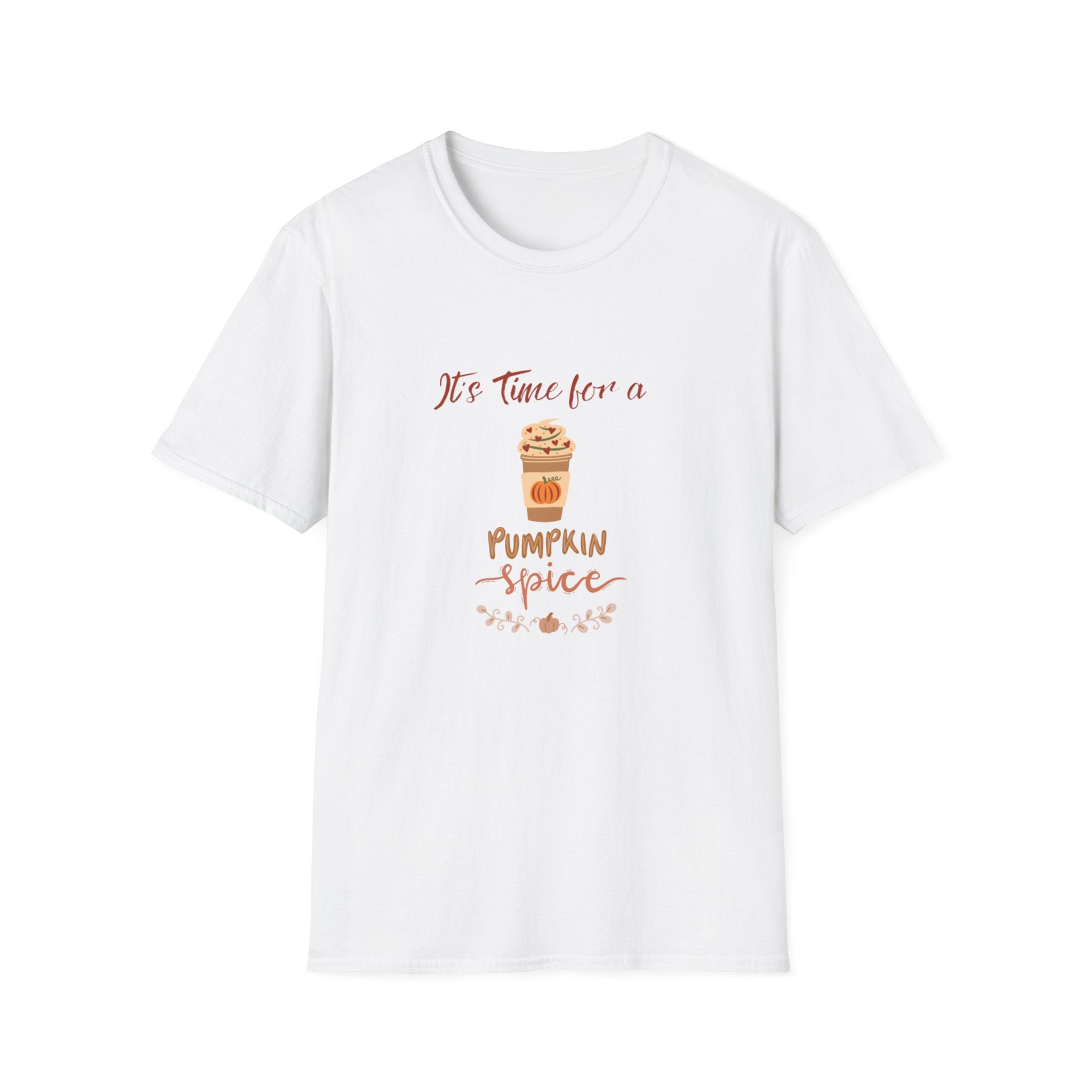 It's Time For A Pumpkin Spice Unisex Softstyle T-Shirt