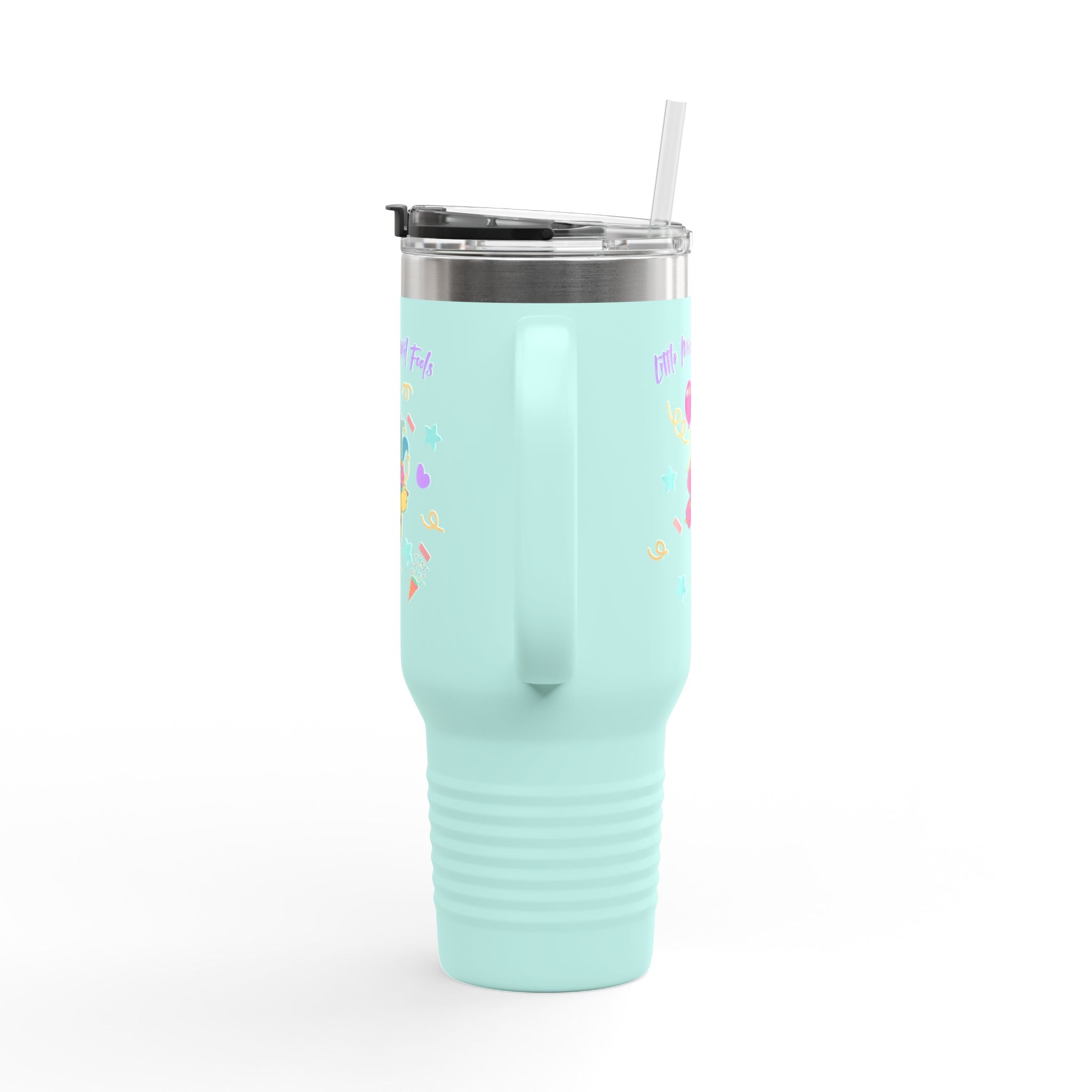 Little Miss April Fool's Day Insulated Travel Mug