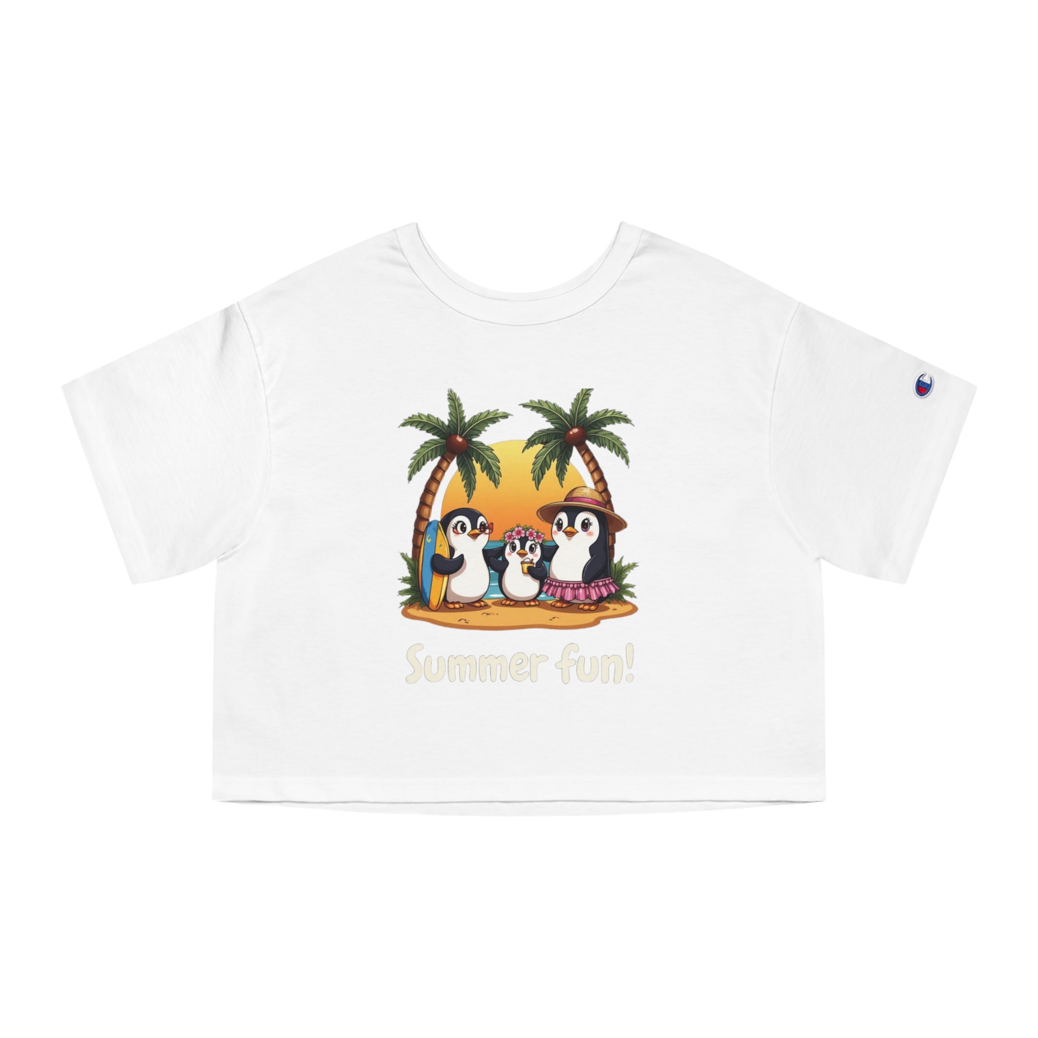 Summer Fun Cropped T-Shirt