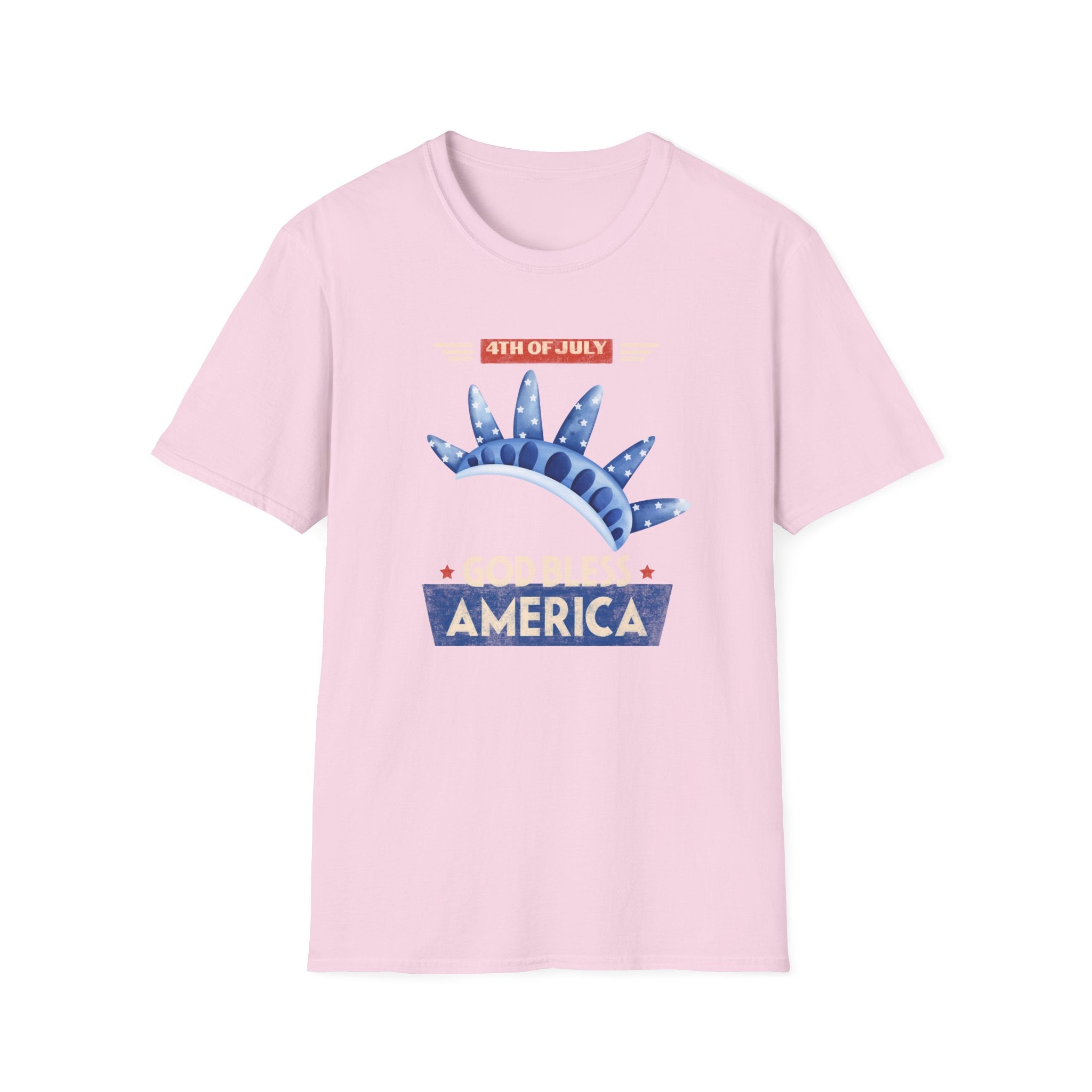 God Bless America Unisex Softstyle T-Shirt
