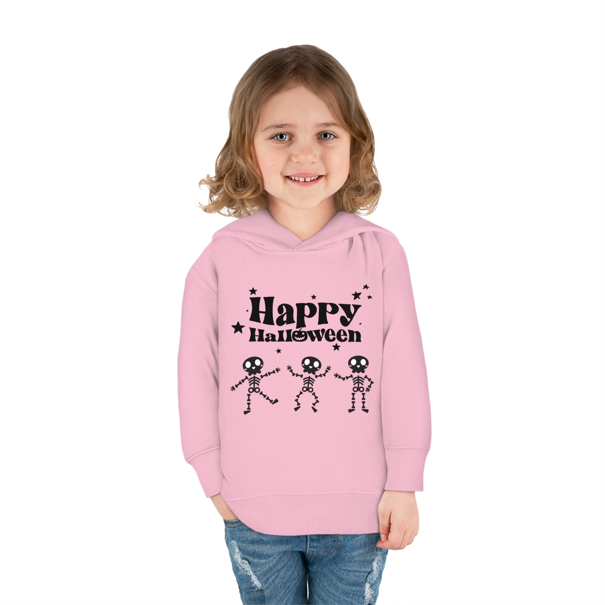 Happy Halloween Crew Toddler Pullover Fleece Hoodie